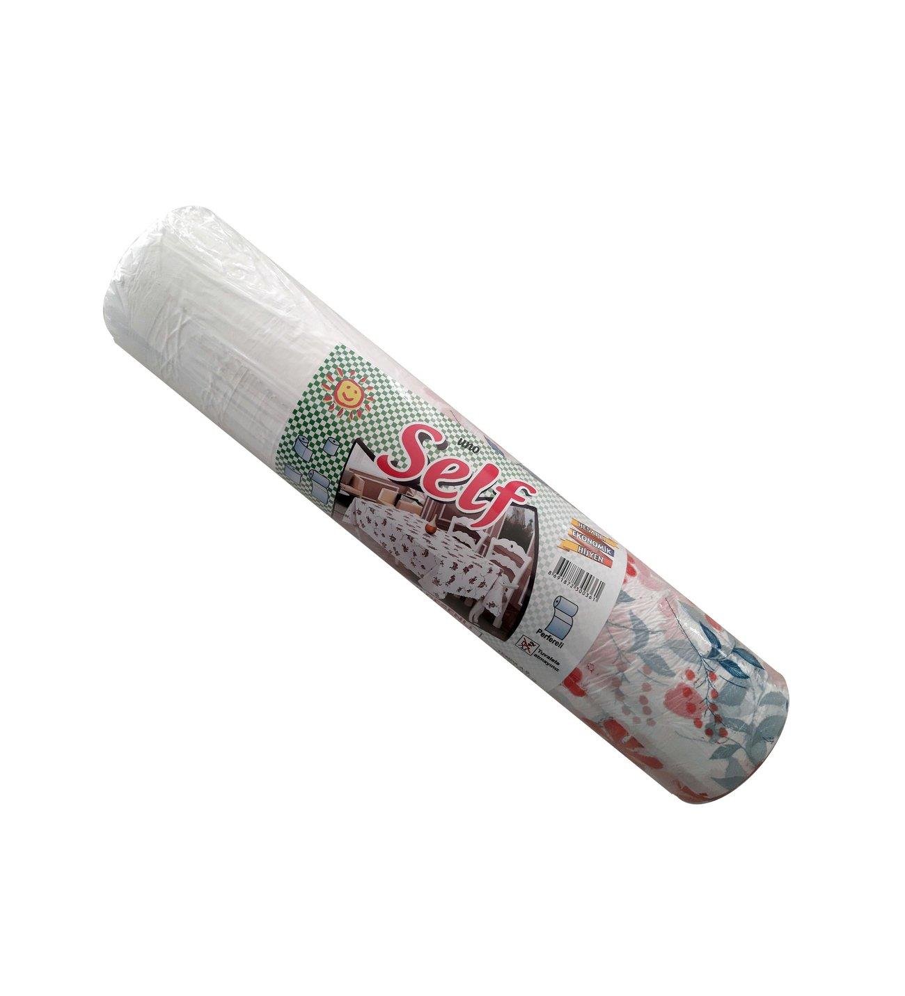 Self Tek Kullanımlık Naylon Masa Örtüsü 140x150 cm 50 Li x 12 Rulo 1 Koli