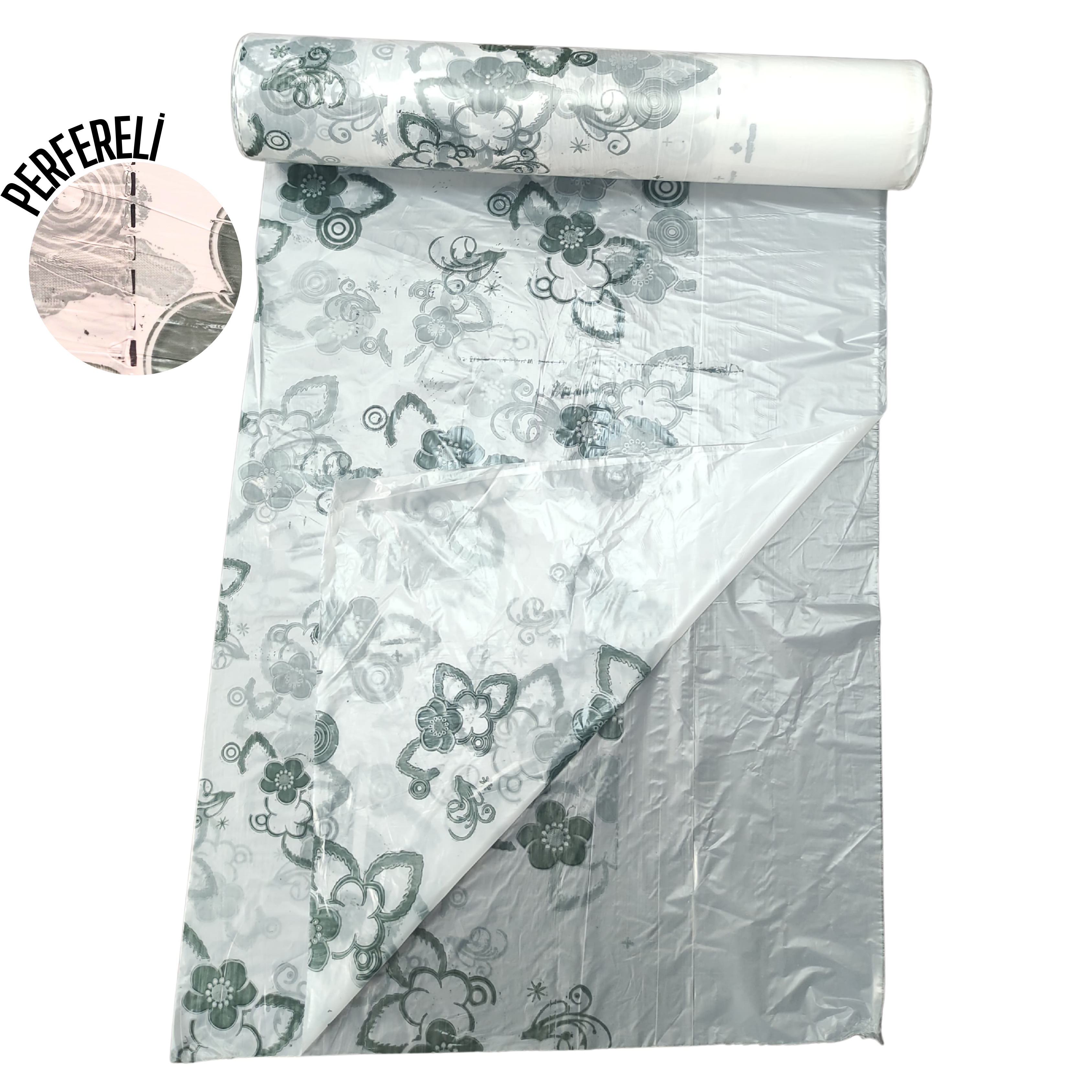 Self Tek Kullanımlık Naylon Masa Örtüsü 140x150 cm 50 Li x 12 Rulo 1 Koli