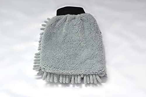 Spark ML7050 Mikrofiber Şönil Oto Temizlik ve Kurulama Eldiveni 16x24 cm