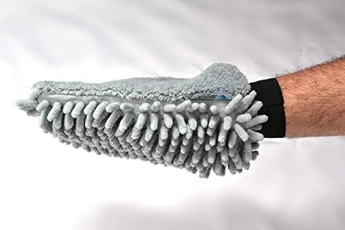 Spark ML7050 Mikrofiber Şönil Oto Temizlik ve Kurulama Eldiveni 16x24 cm