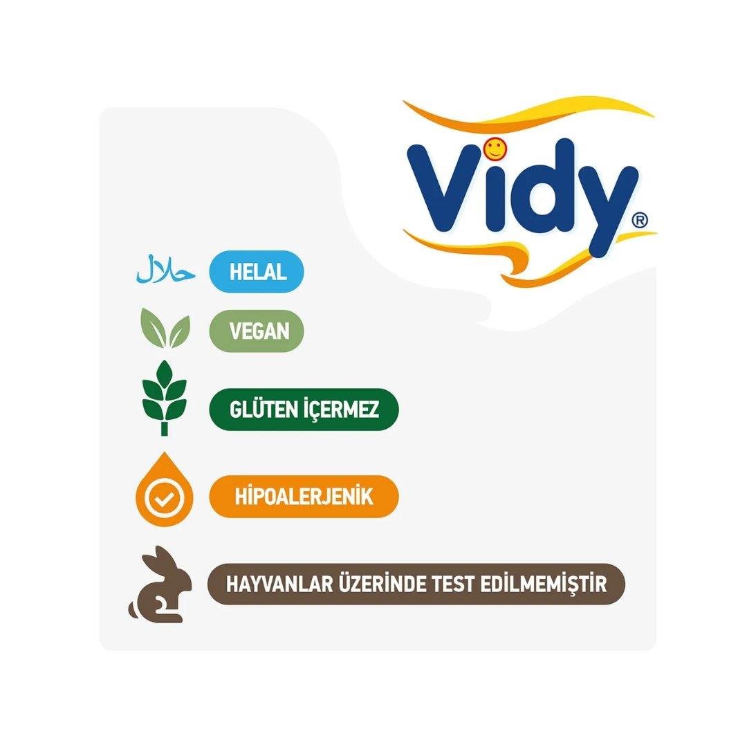 Vidy Baby Sensitive Bebek Islak Havlu 90×24 paket (2160 yaprak)