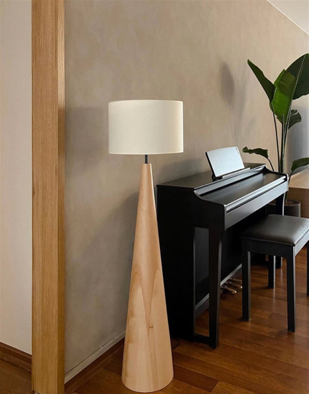 Bej & Kayın Lambader