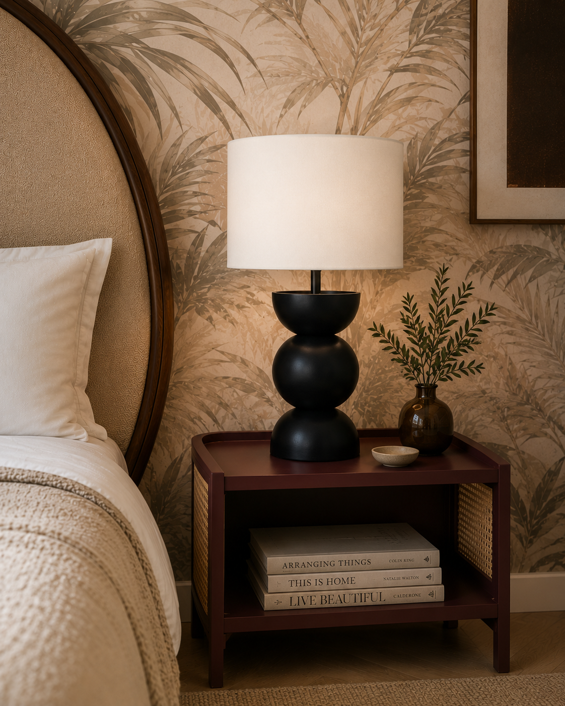 Black Eleni Lamp