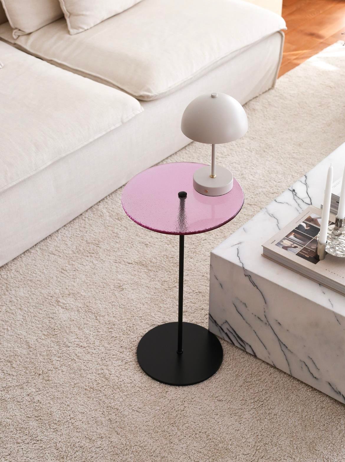 Boba Side Table Pembe