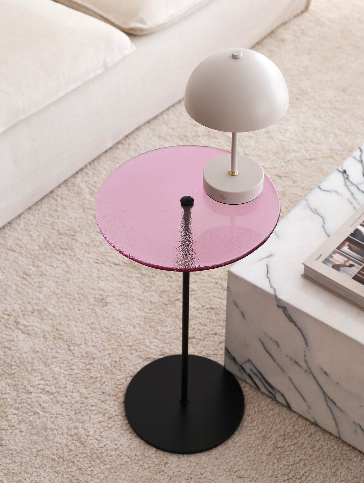 Boba Side Table Pembe