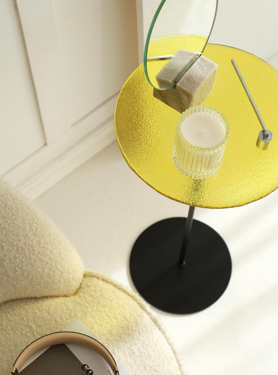 Boba Side Table Sarı