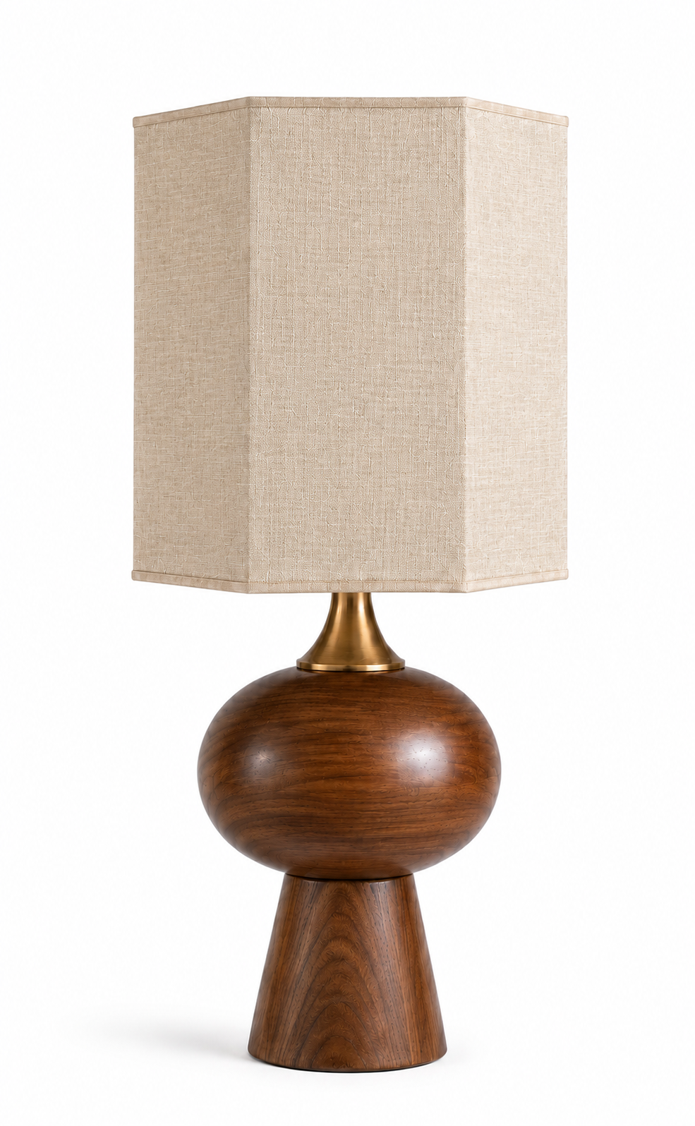 Ceviz Japandi Lamp