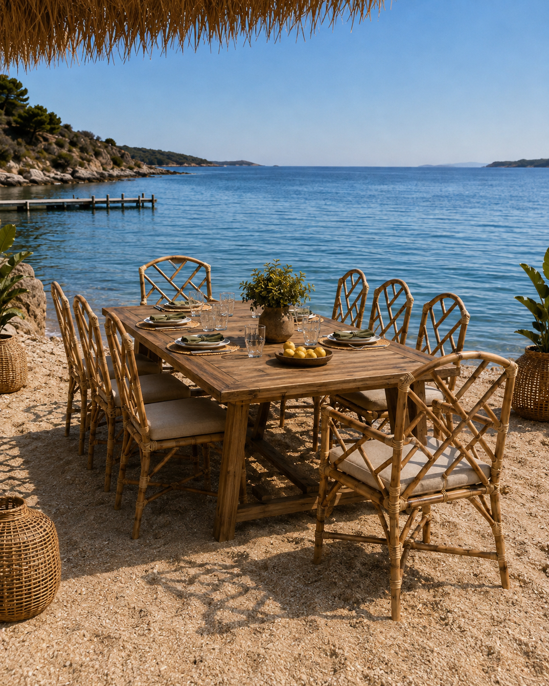 Chippendale Sandalye Kolçaklı