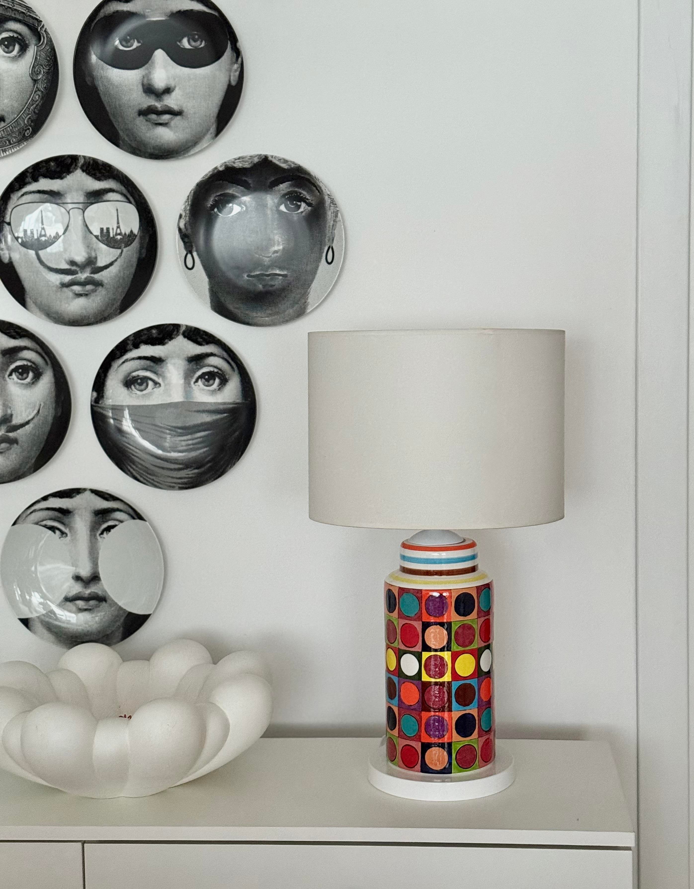 Dobovi El Yapımı Seramik Abajur