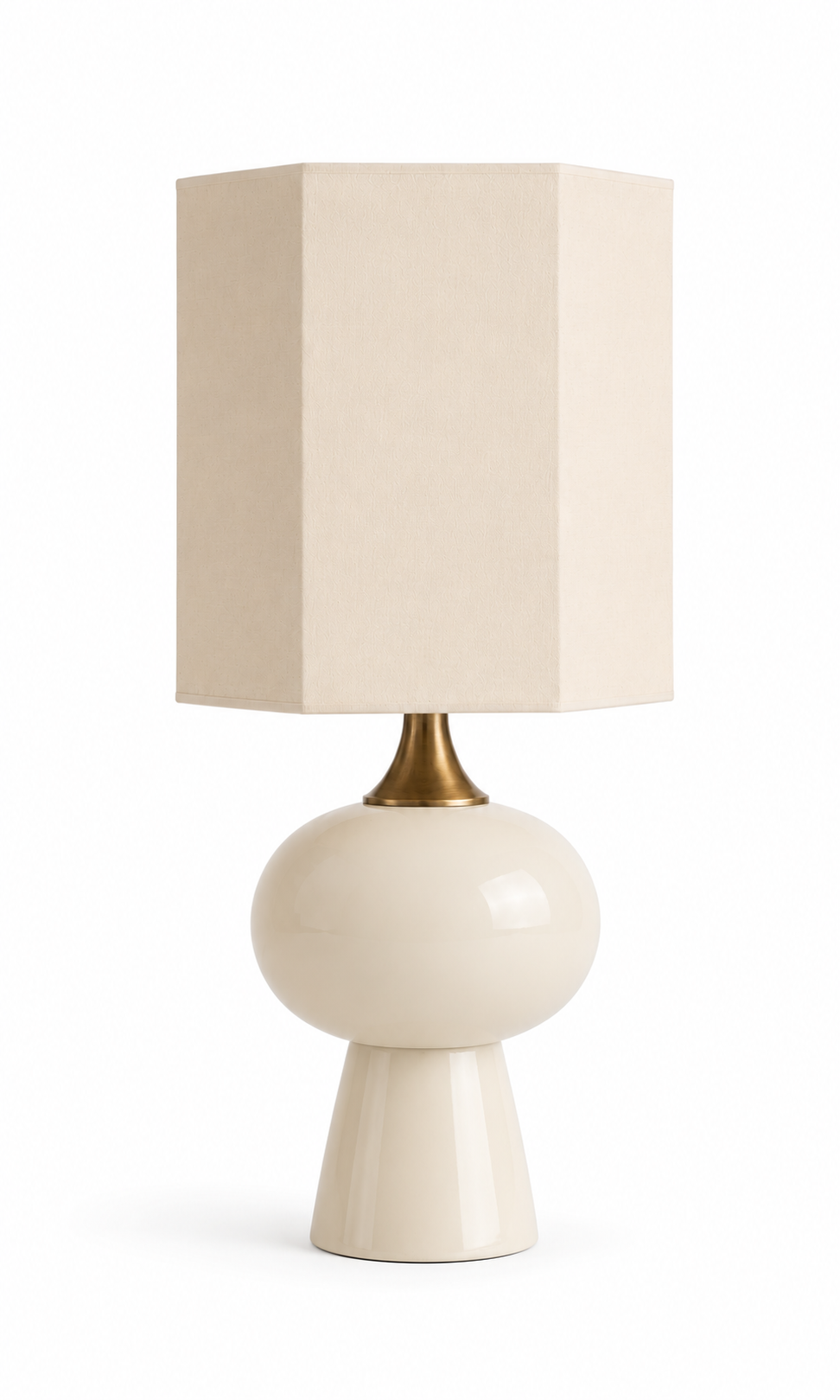 Krem Japandi Lamp