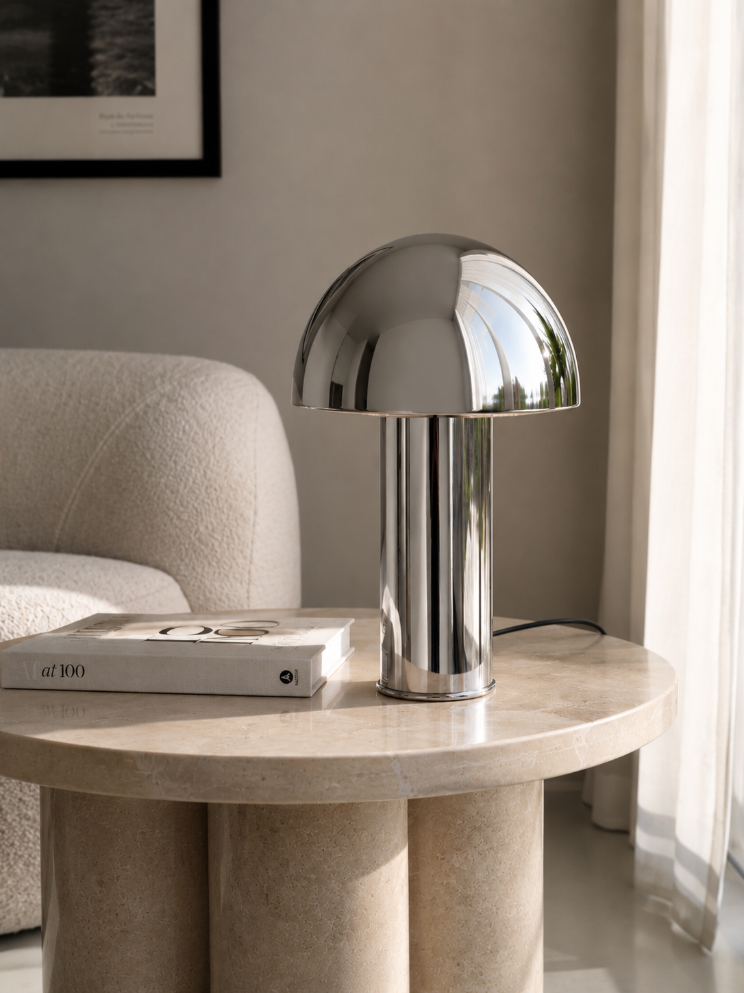 Krom Mushroom Lamp