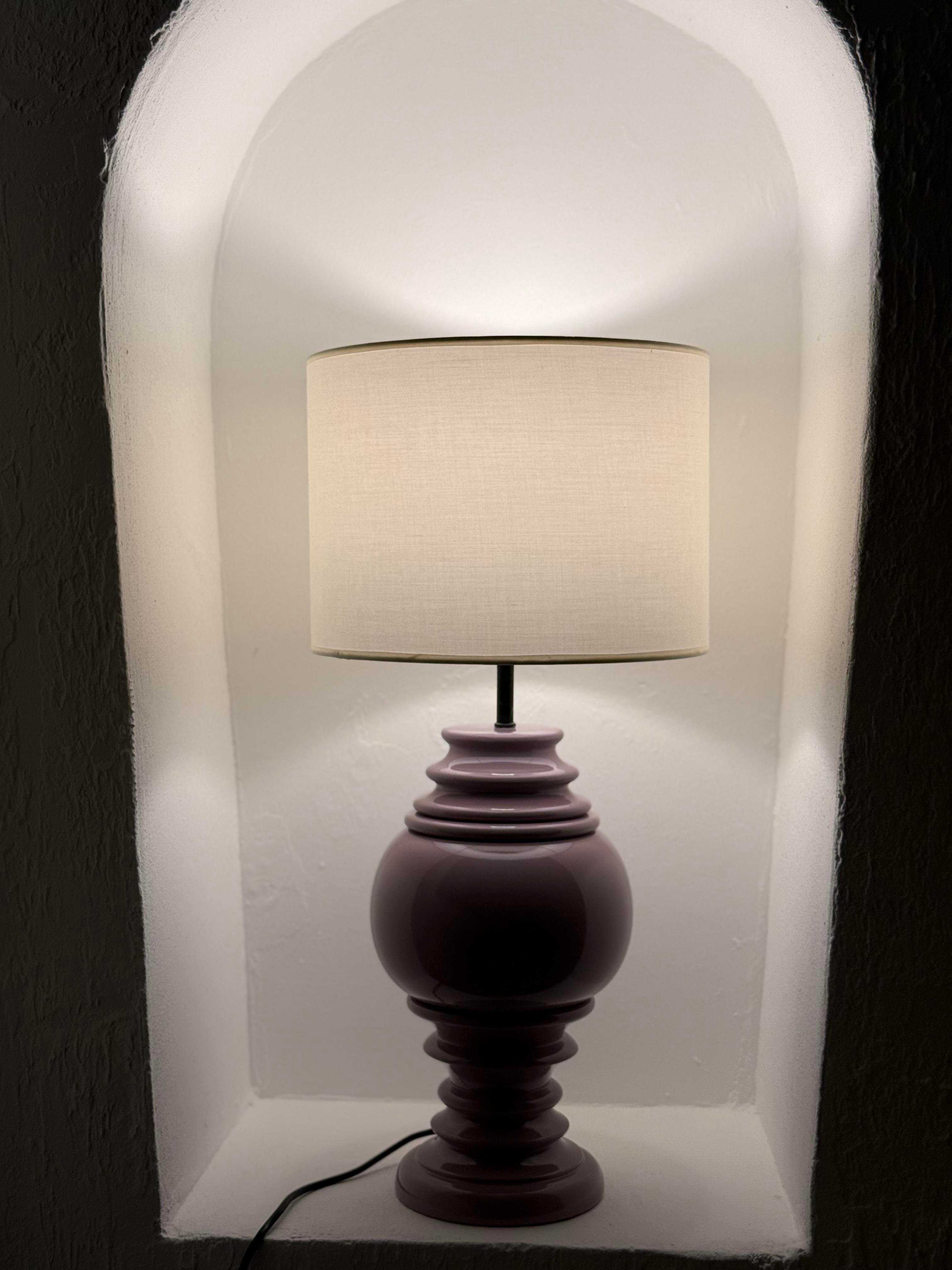 Lila Zizou Lamp