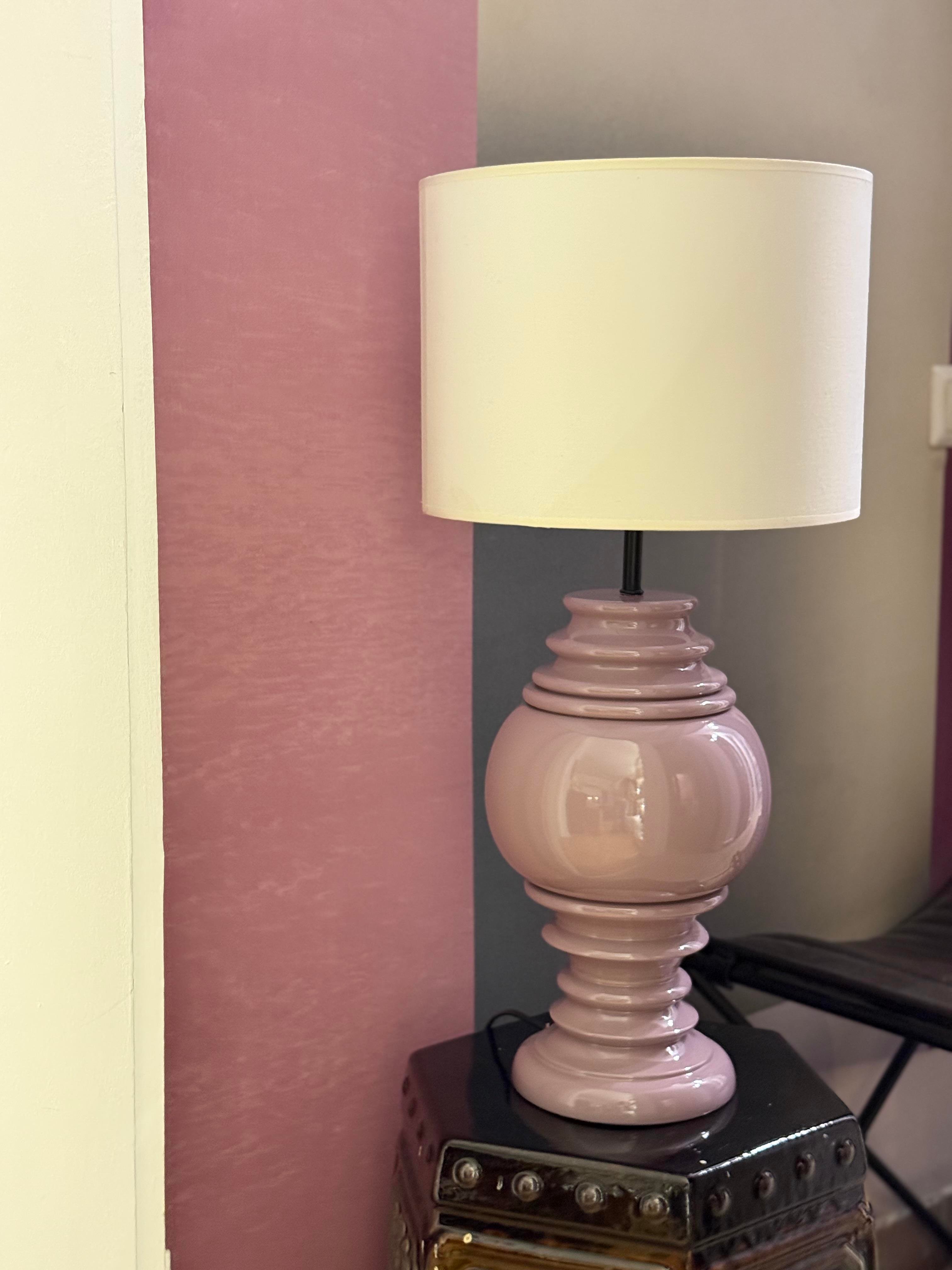 Lila Zizou Lamp