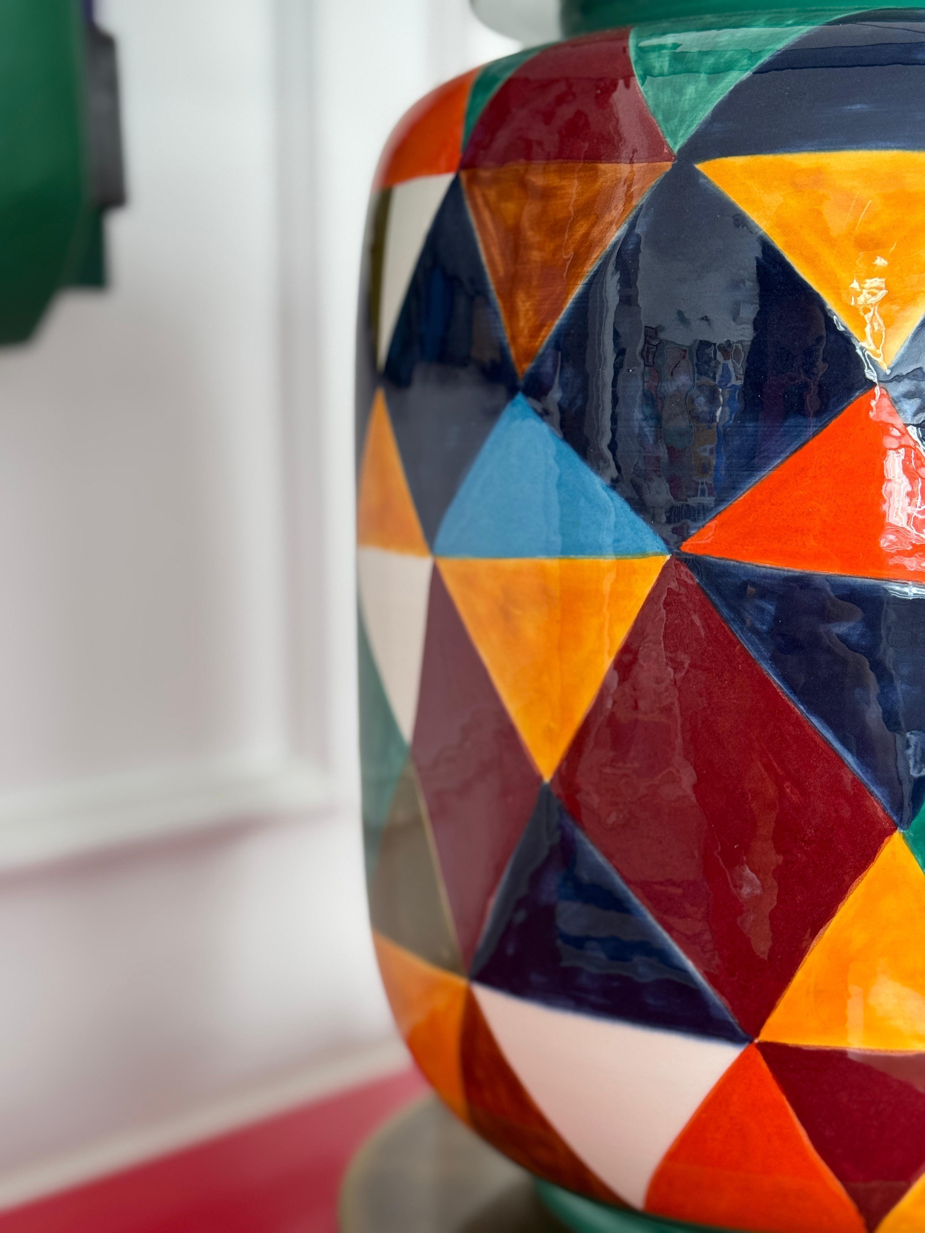 Masiala El Yapımı Seramik Abajur