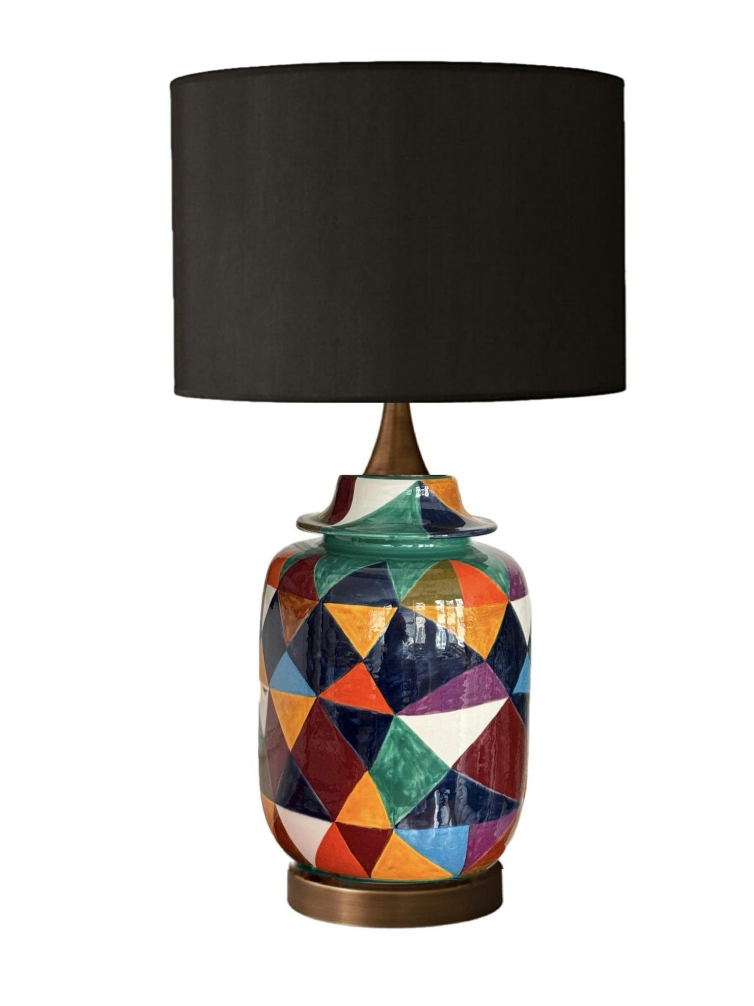 Masiala El Yapımı Seramik Abajur