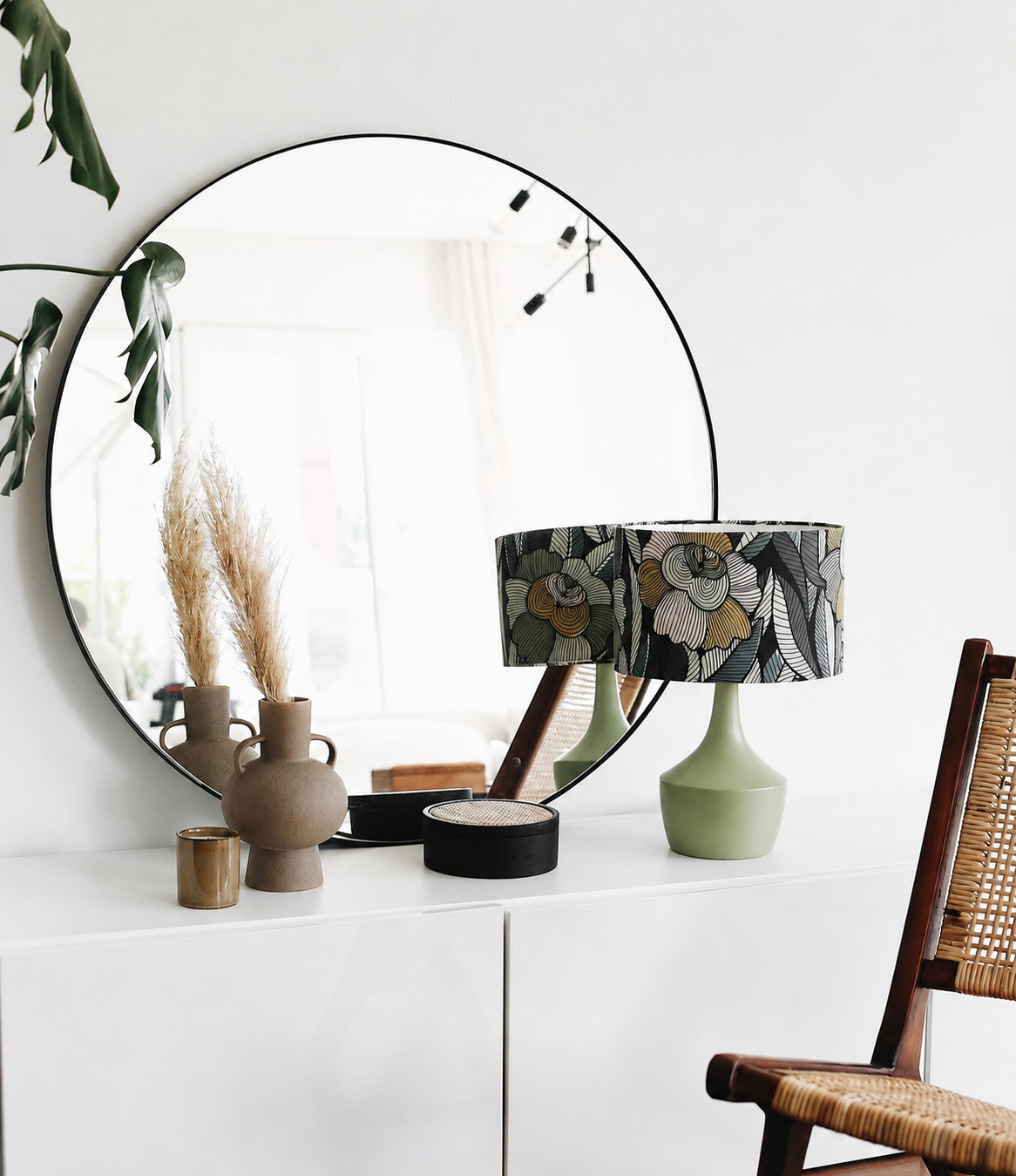 Mint Simi Lamp