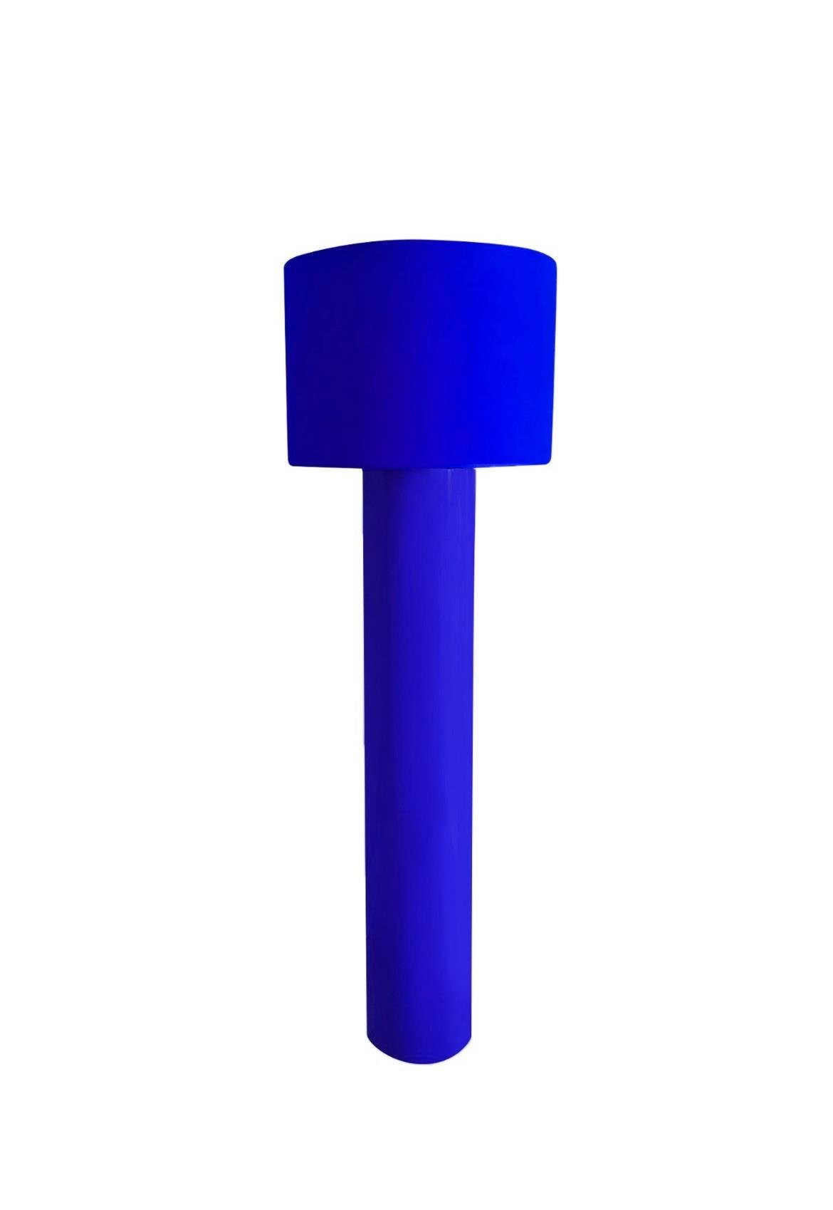 Natura Ahşap Mavi Lambader