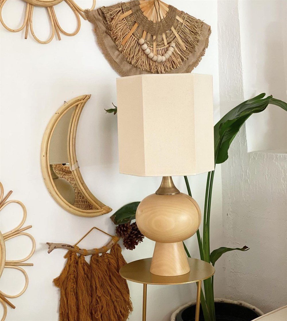 Naturel Japandi Lamp