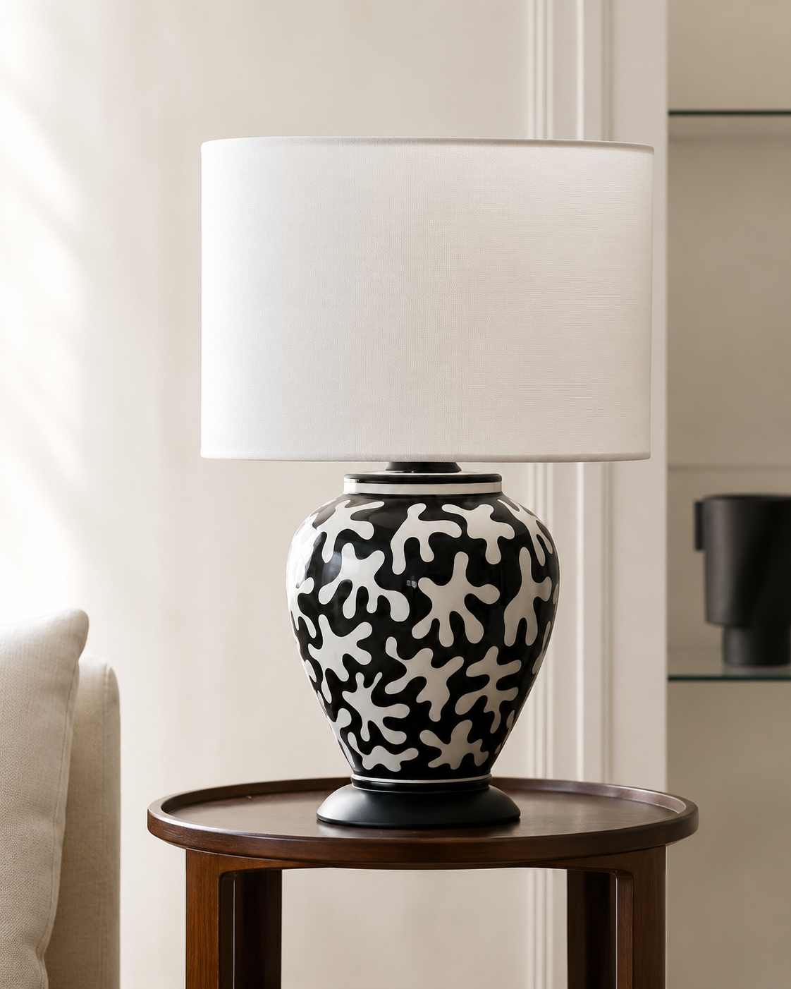 Noir Matisse Lamp