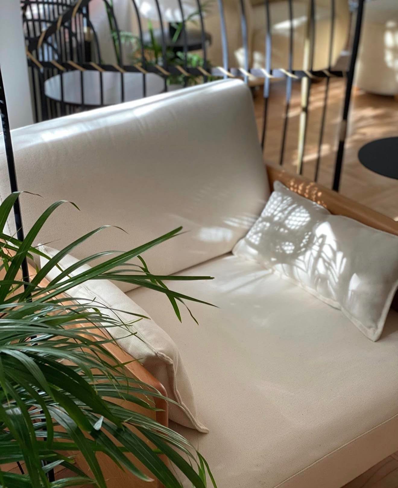 Rafael Naturel Ahşap Berjer