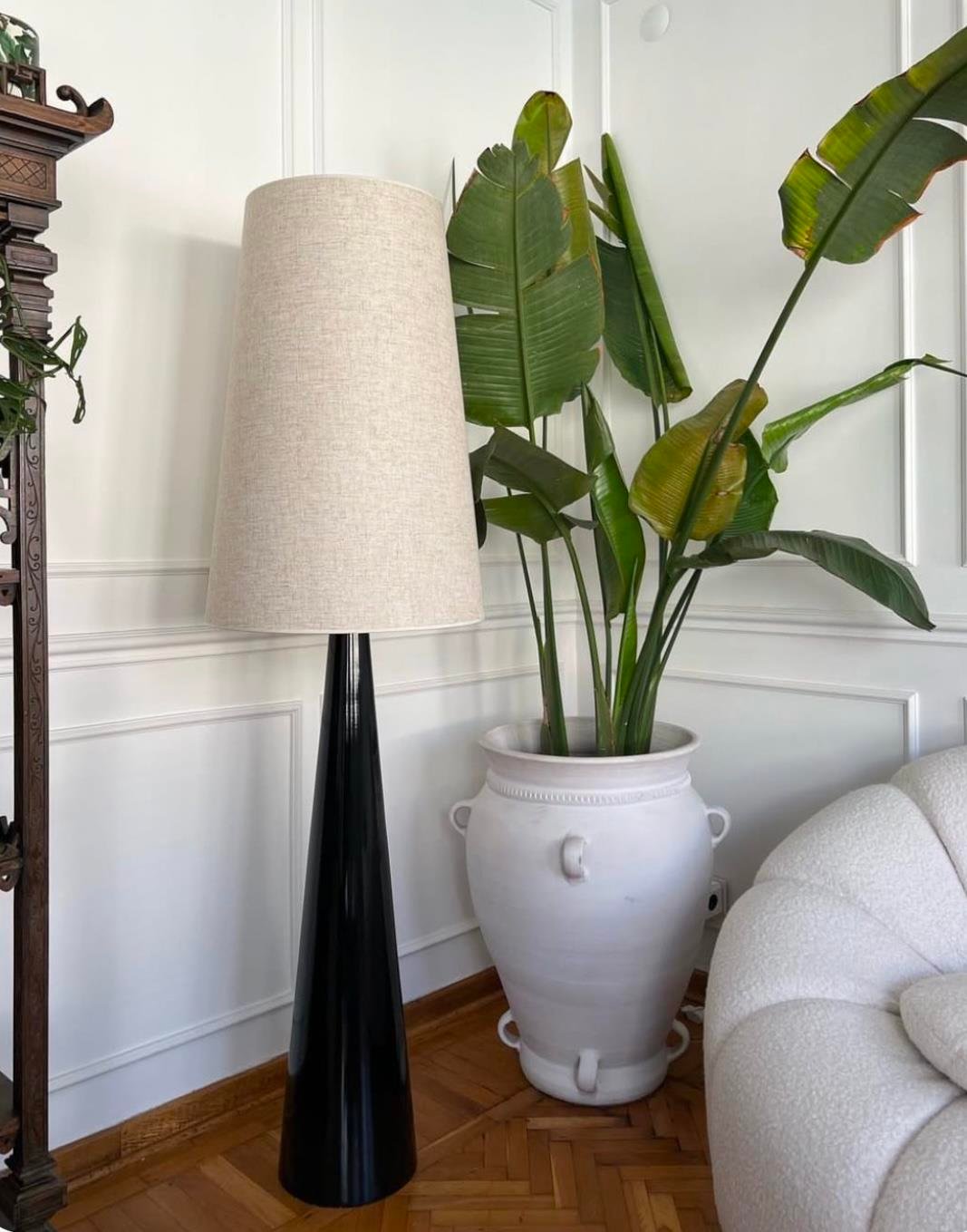 Siyah Lungo Madonna Lambader