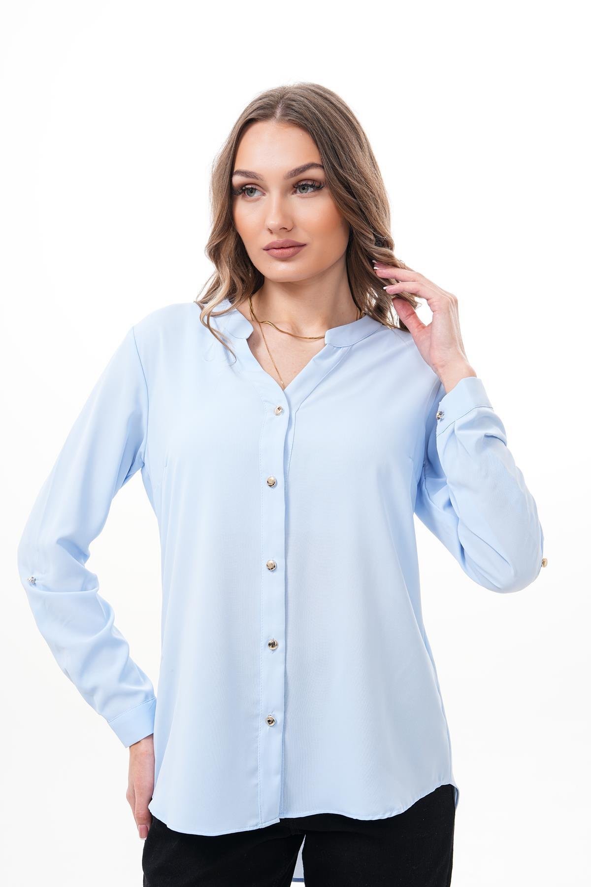 Kadın Hakim Yaka Gömlek 250340 -