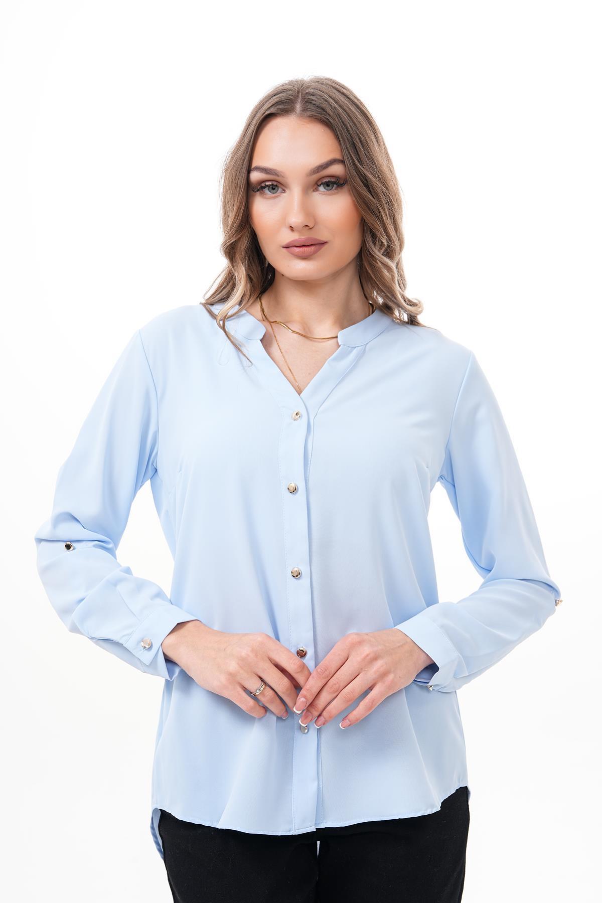 Kadın Hakim Yaka Gömlek 250340 -
