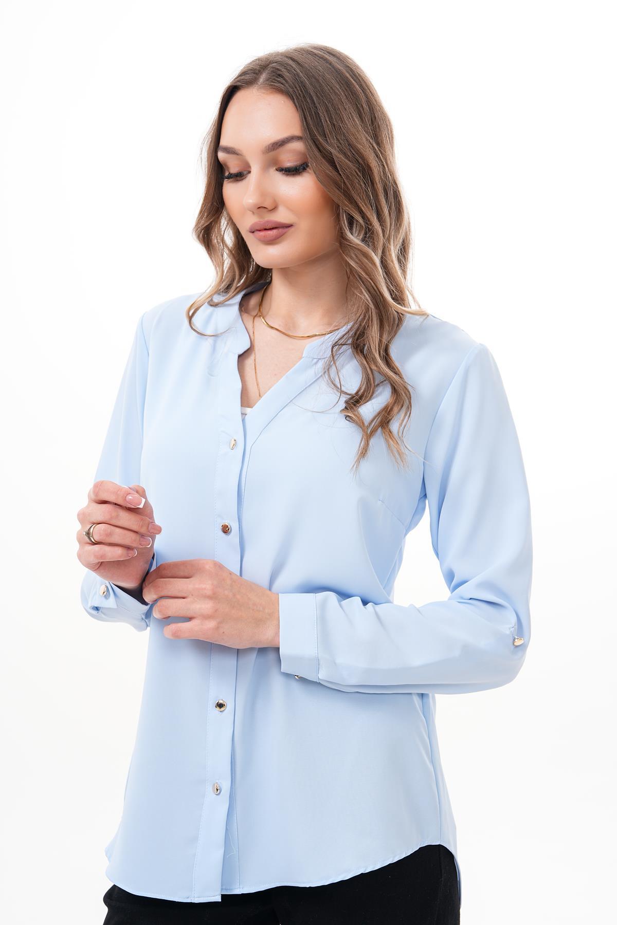Kadın Hakim Yaka Gömlek 250340 -