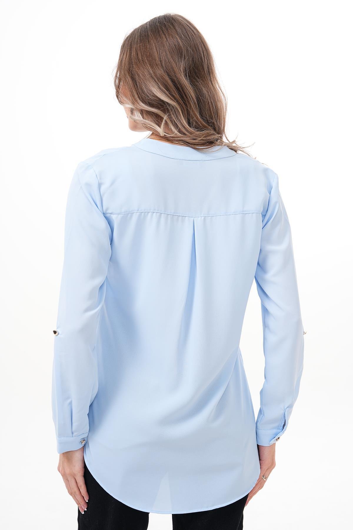 Kadın Hakim Yaka Gömlek 250340 -