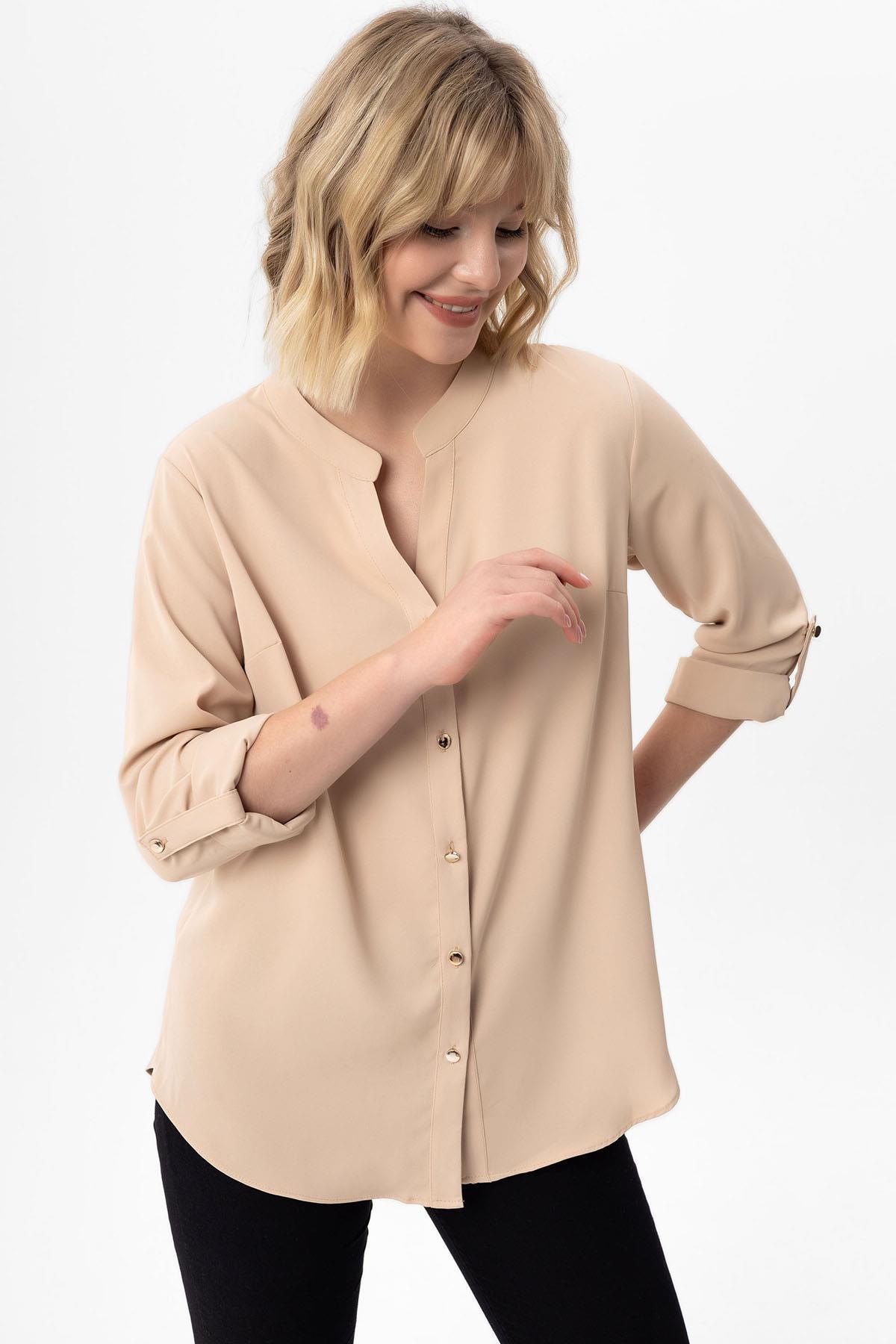 Kadın Hakim Yaka Gömlek