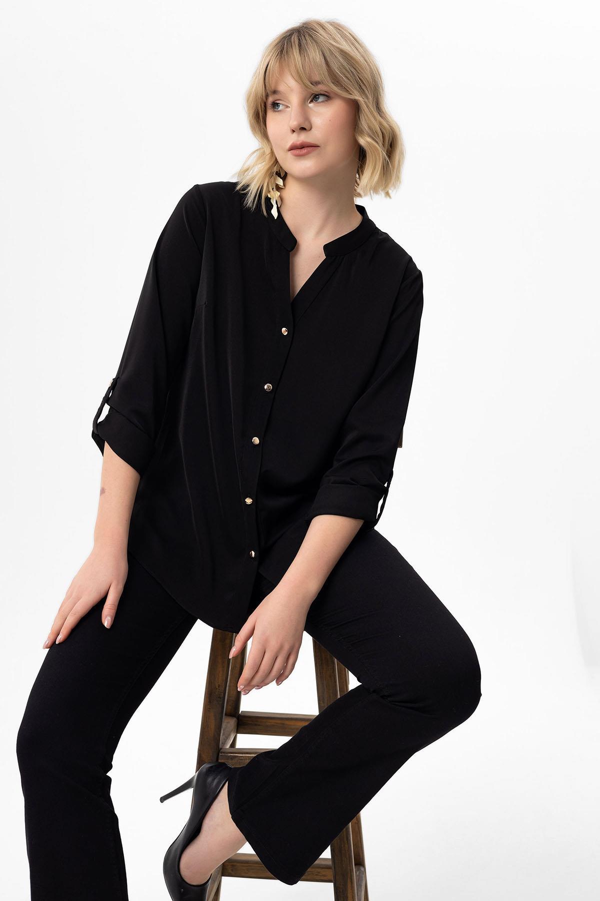 Kadın Hakim Yaka Gömlek