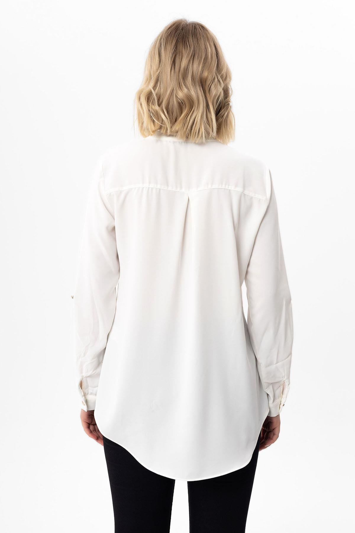 Kadın Hakim Yaka Gömlek