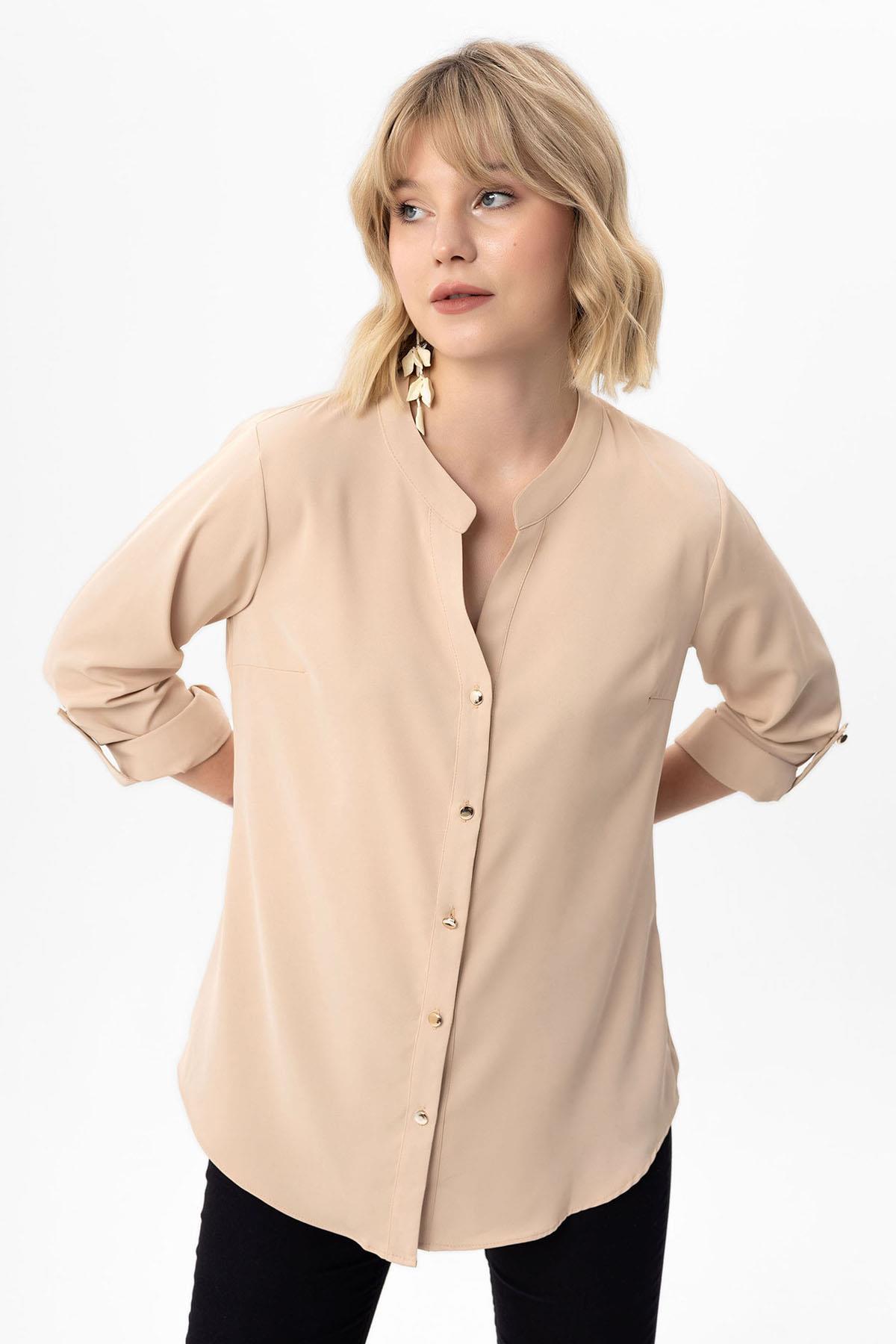 Kadın Hakim Yaka Gömlek