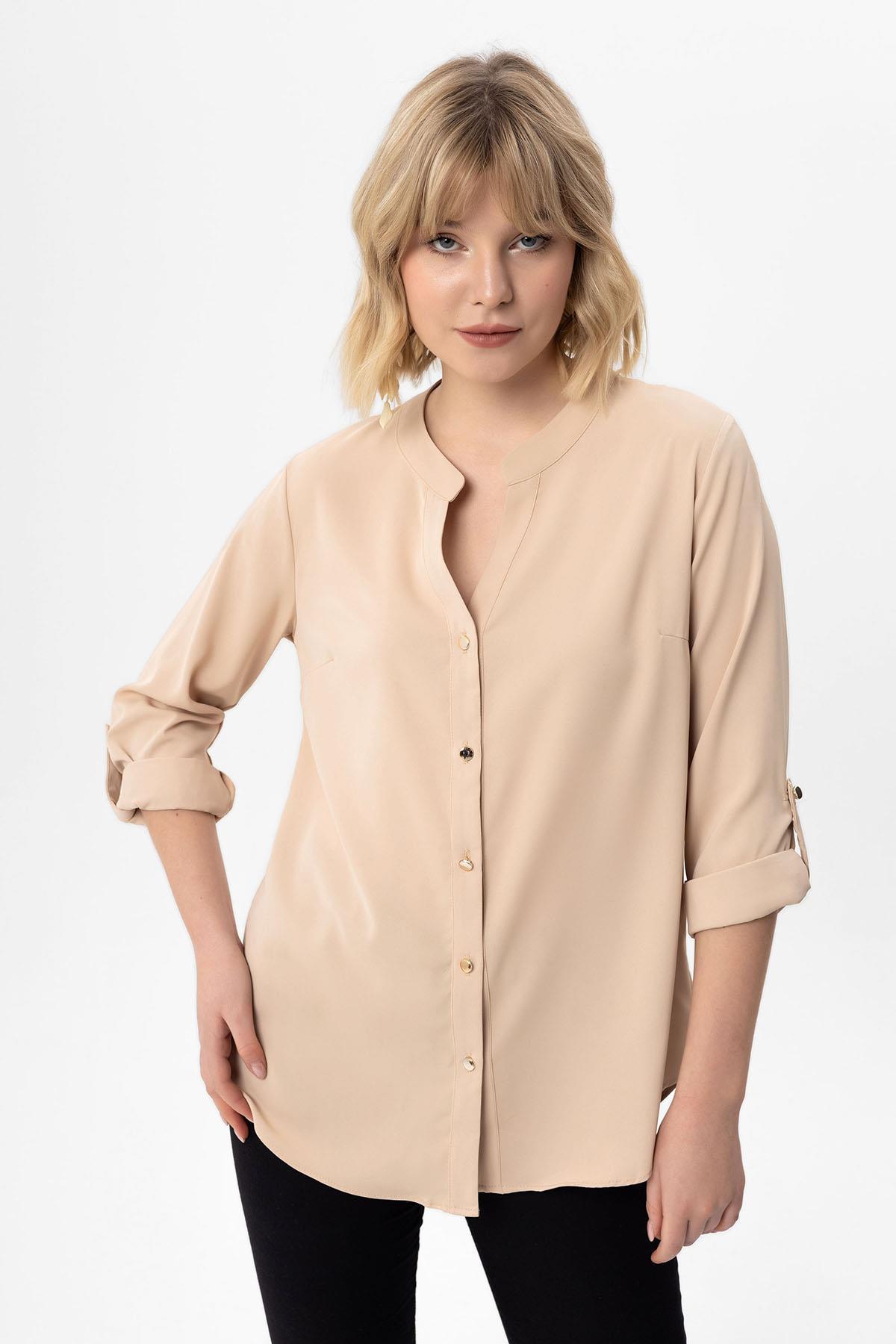 Kadın Hakim Yaka Gömlek
