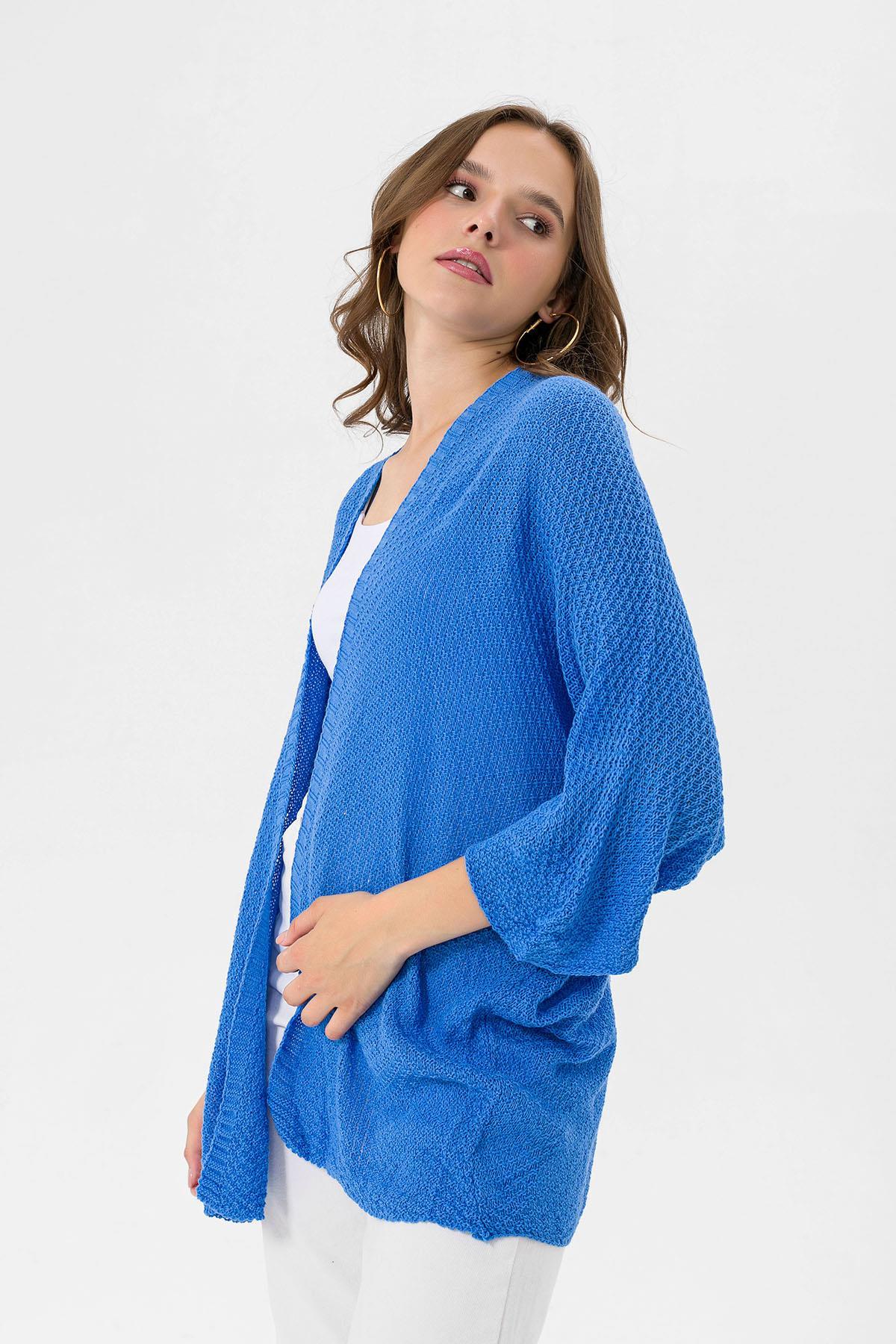 Kadın Önü Açık Oversize Hırka 235075 -