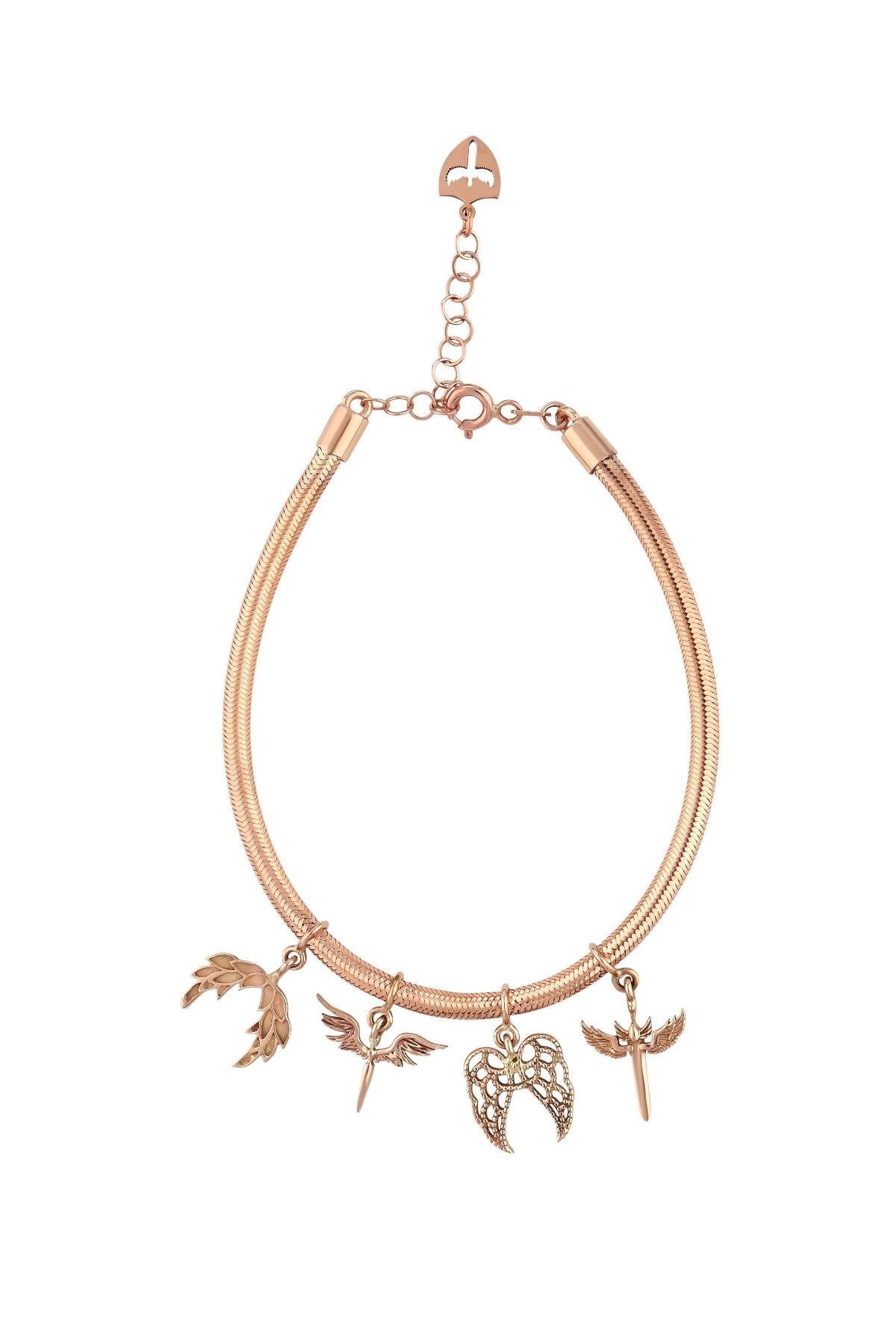 2.80 MM ZİNCİR 4'LÜ MELEK BİLEKLİK