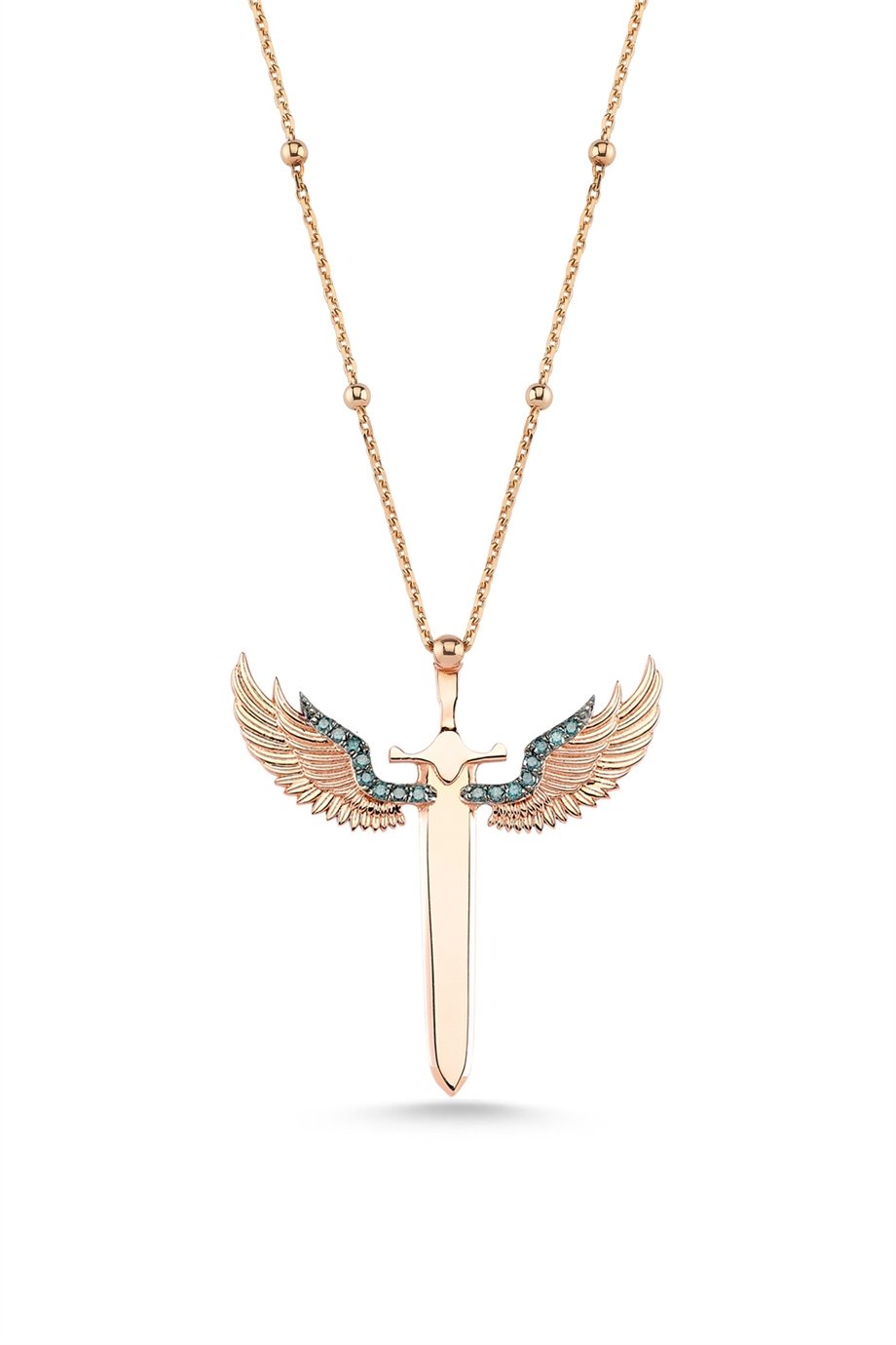 MAVİ TAŞLI MİKAİL MELEĞİ JUMBO BOY