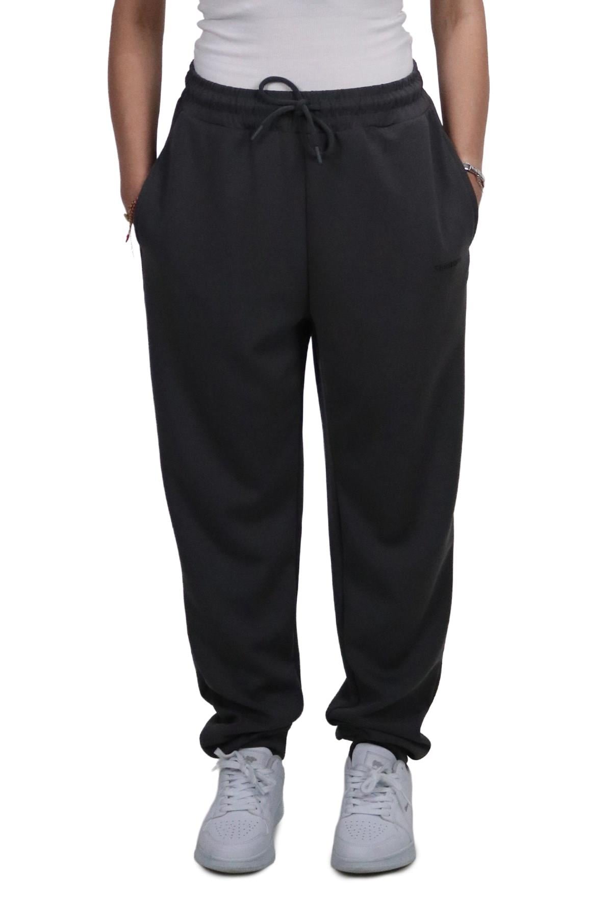 PantolonShinzone Kadın Modal Kumaş Gri Jogger Pantolon