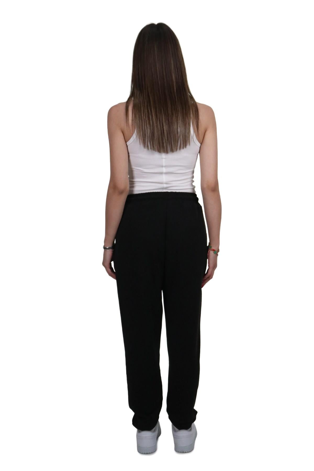 PantolonShinzone Kadın Modal Kumaş Siyah Jogger Pantolon