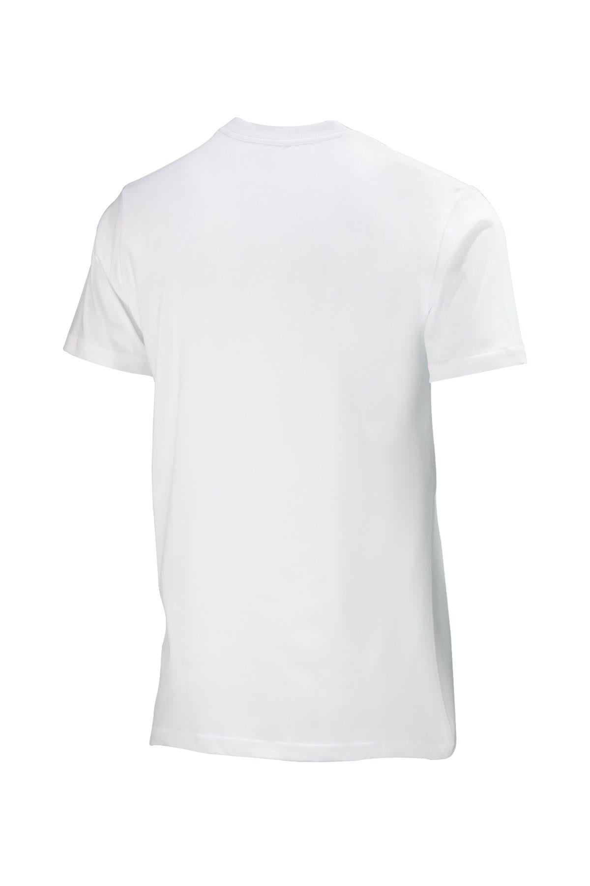 T-ShirtShinzoneErkek Bisiklet Yaka Standart Fit Beyaz T-Shirt