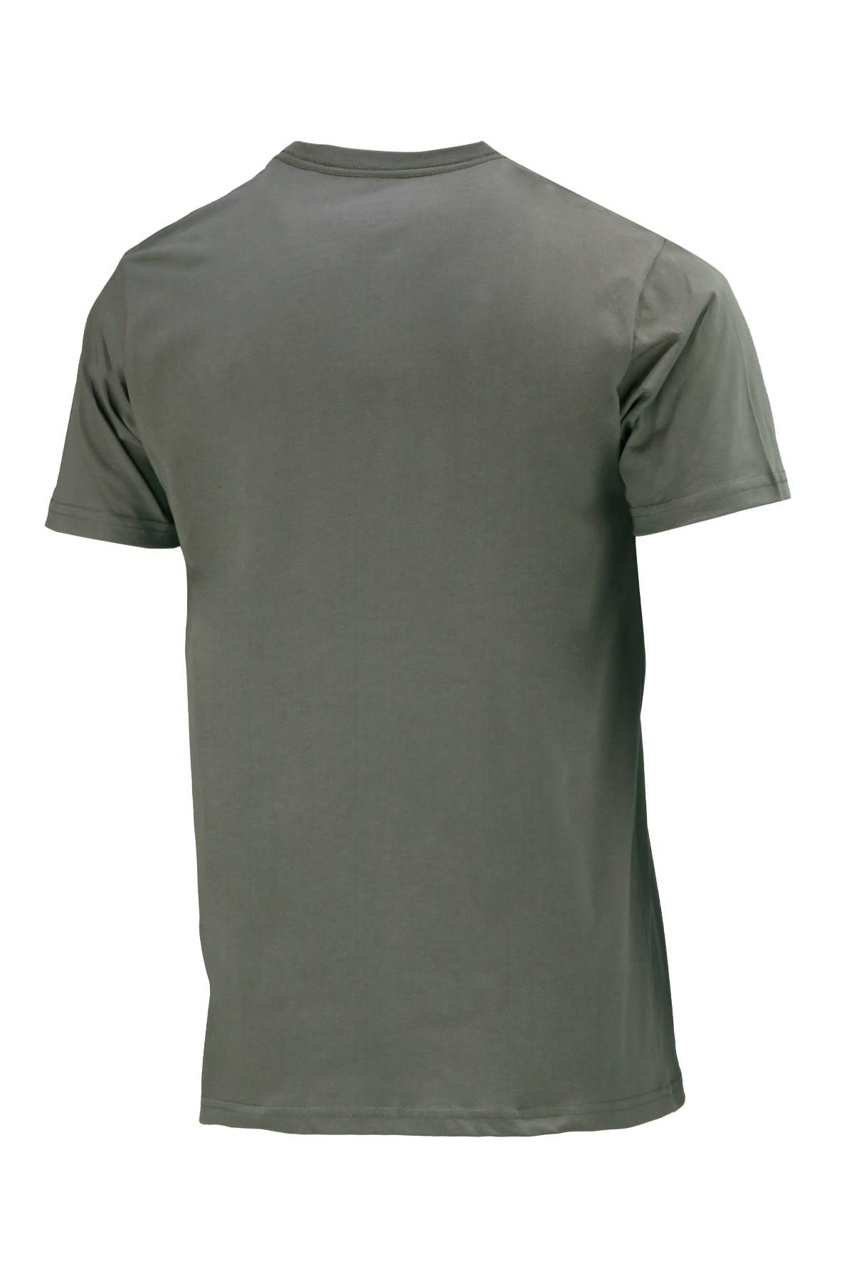 T-ShirtShinzoneErkek Bisiklet Yaka Standart Fit Haki T-Shirt