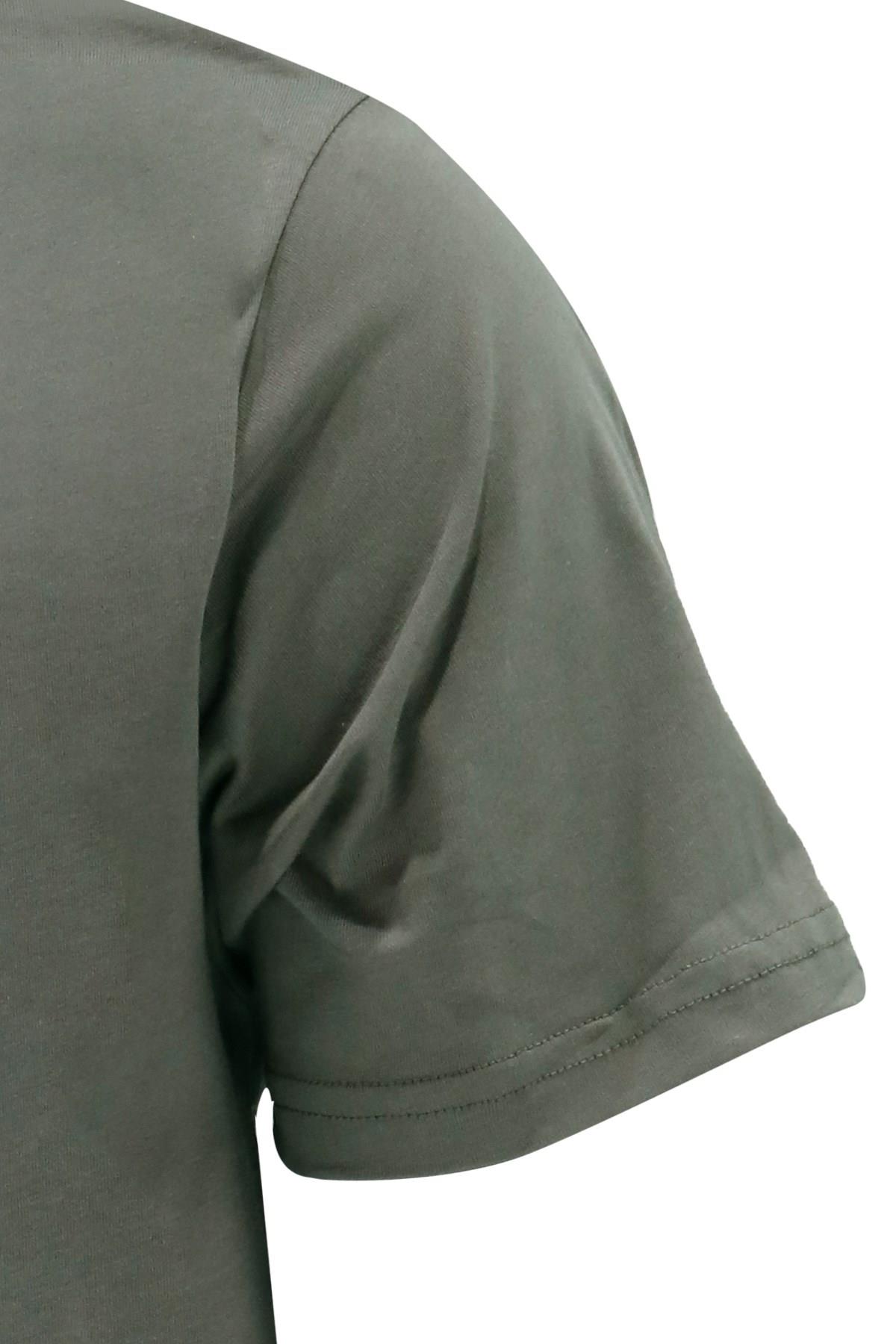 T-ShirtShinzoneErkek Bisiklet Yaka Standart Fit Haki T-Shirt