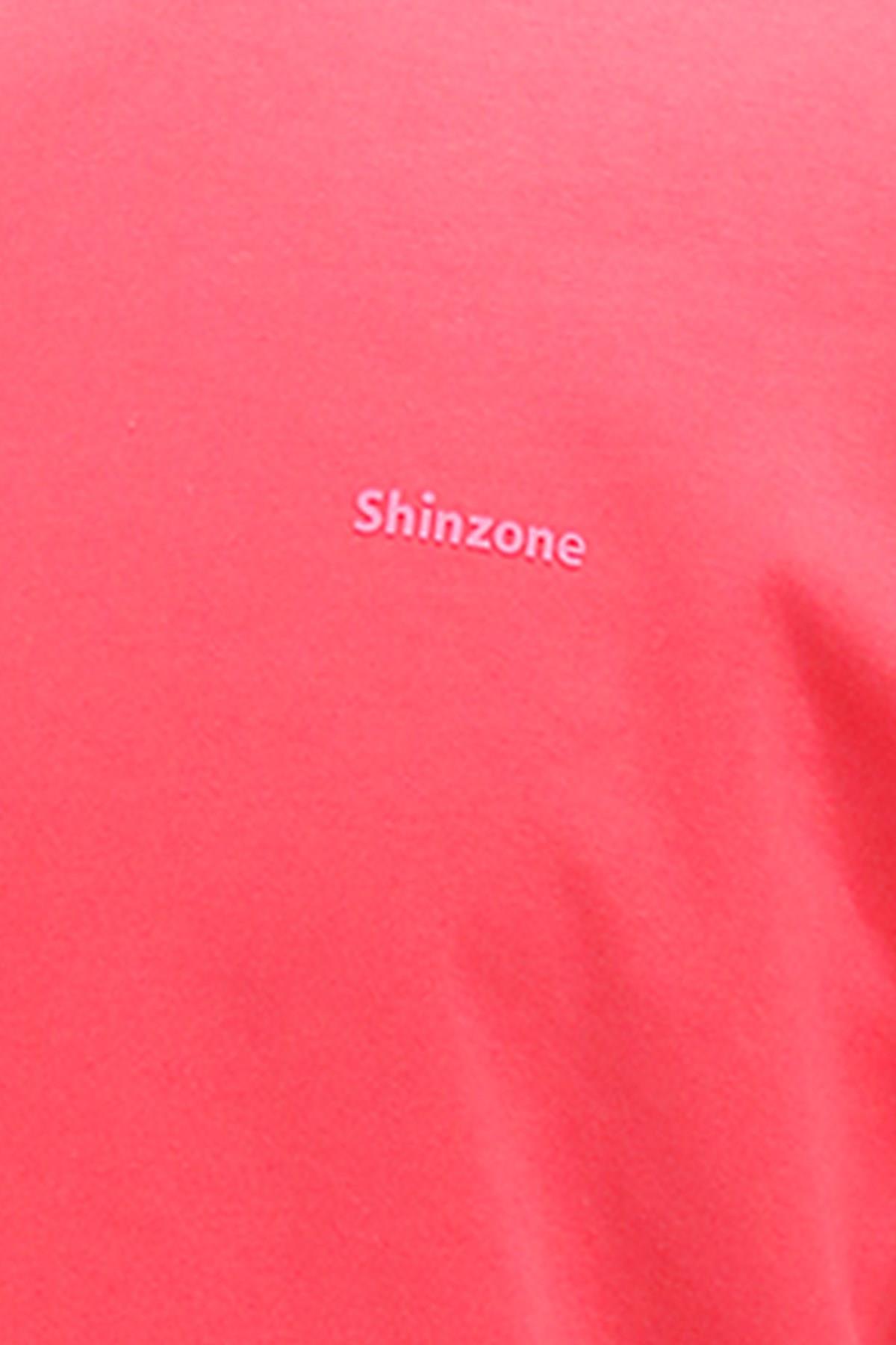 T-ShirtShinzoneErkek Bisiklet Yaka Standart Fit Nar Çiçeği T-Shirt