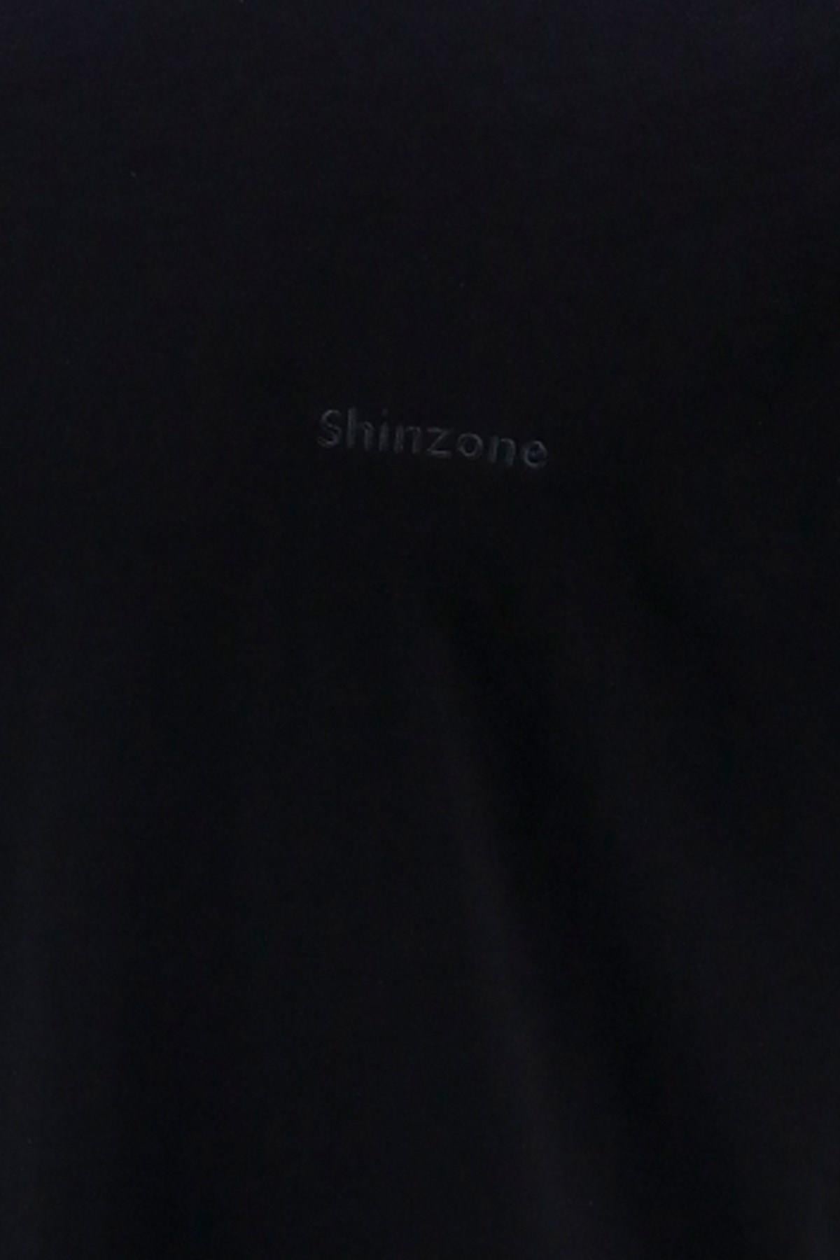 T-ShirtShinzoneErkek Bisiklet Yaka Standart Fit Siyah T-Shirt