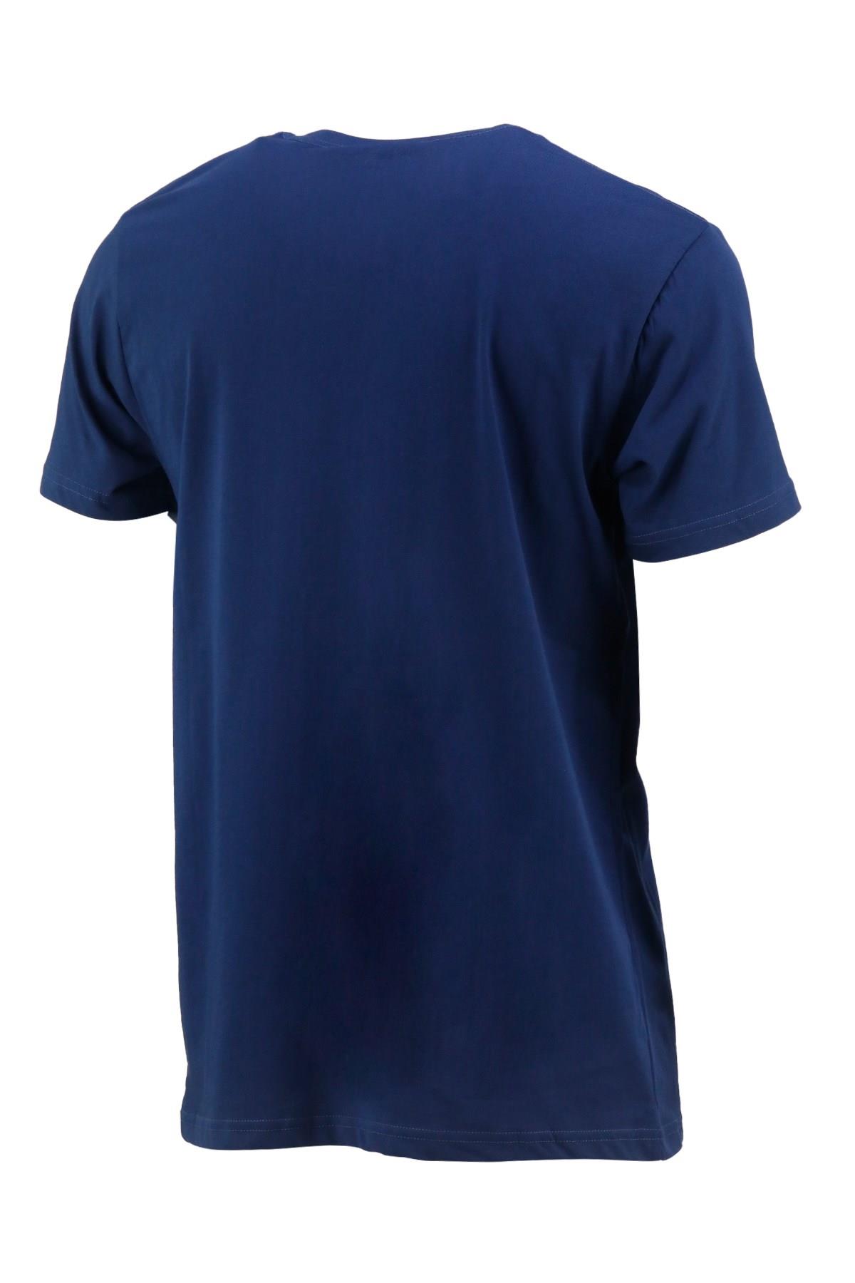 T-ShirtShinzoneErkek Bisiklet Yaka Yazlık Göğüs Baskılı Standart Fit Bordo T-Shirt