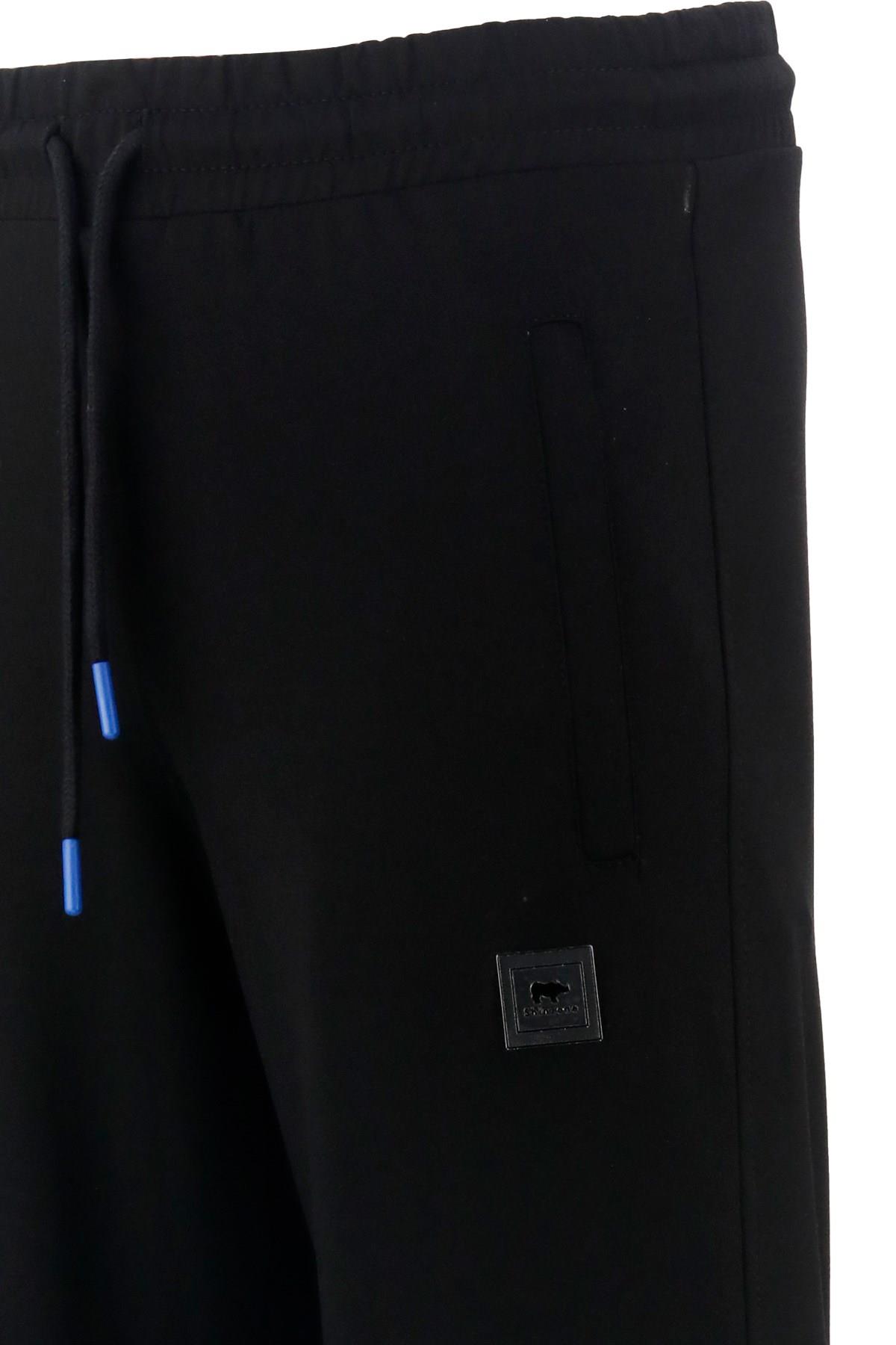 Eşofman AltıShinzoneErkek Bottom Suit Arka Cepli Siyah Eşofman Altı