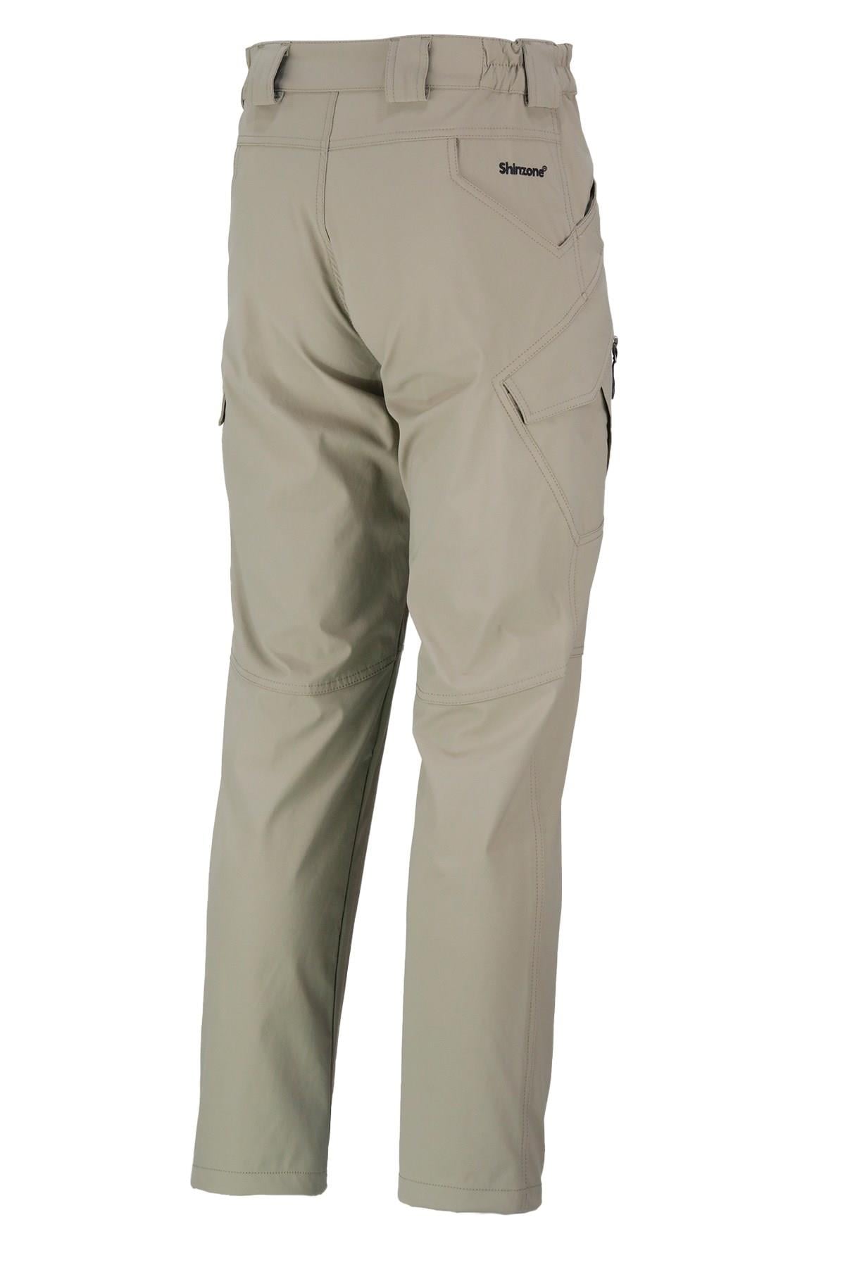 PantolonShinzoneErkek Fit Cepli Taktik Bej Pantolon