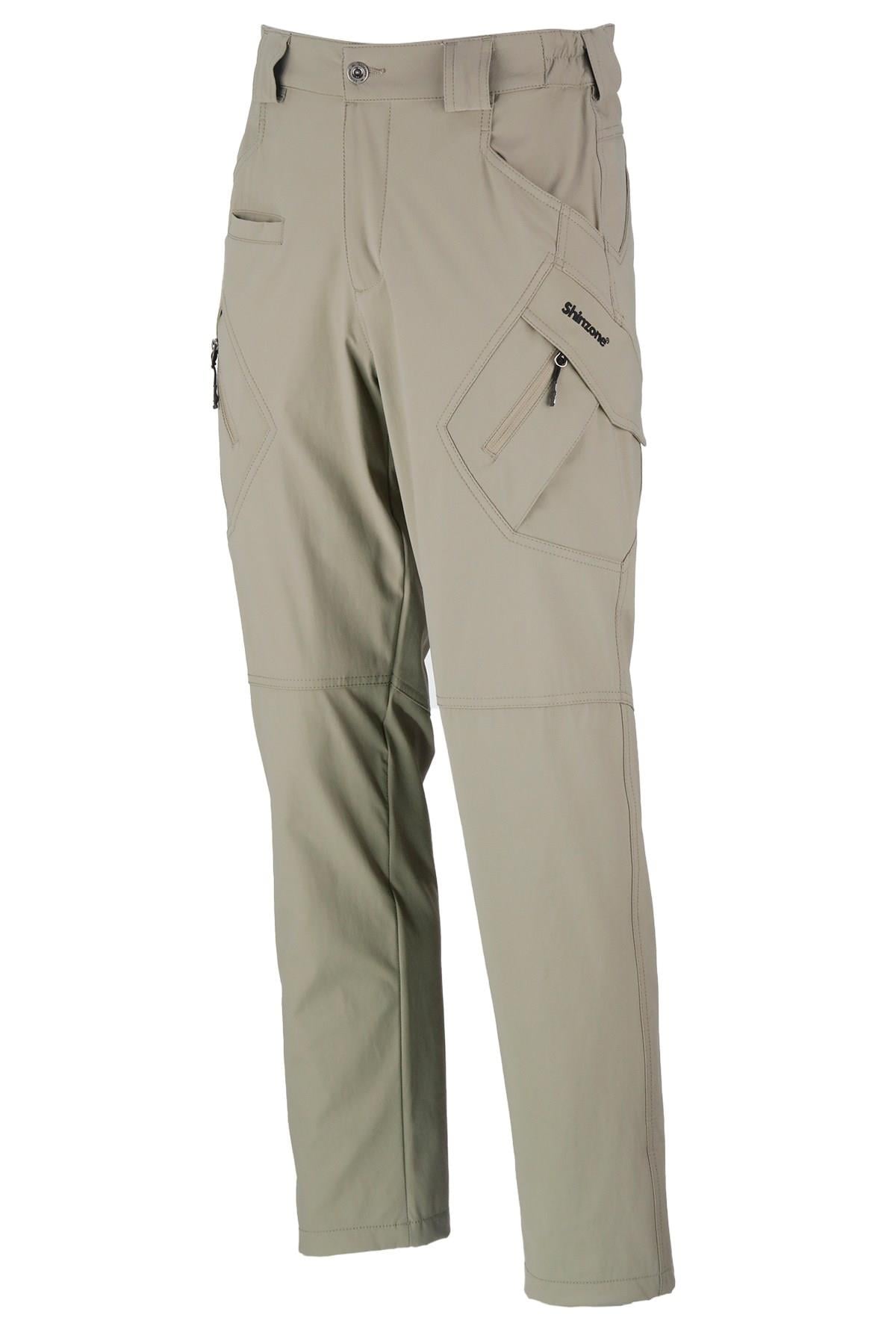 PantolonShinzoneErkek Fit Cepli Taktik Bej Pantolon