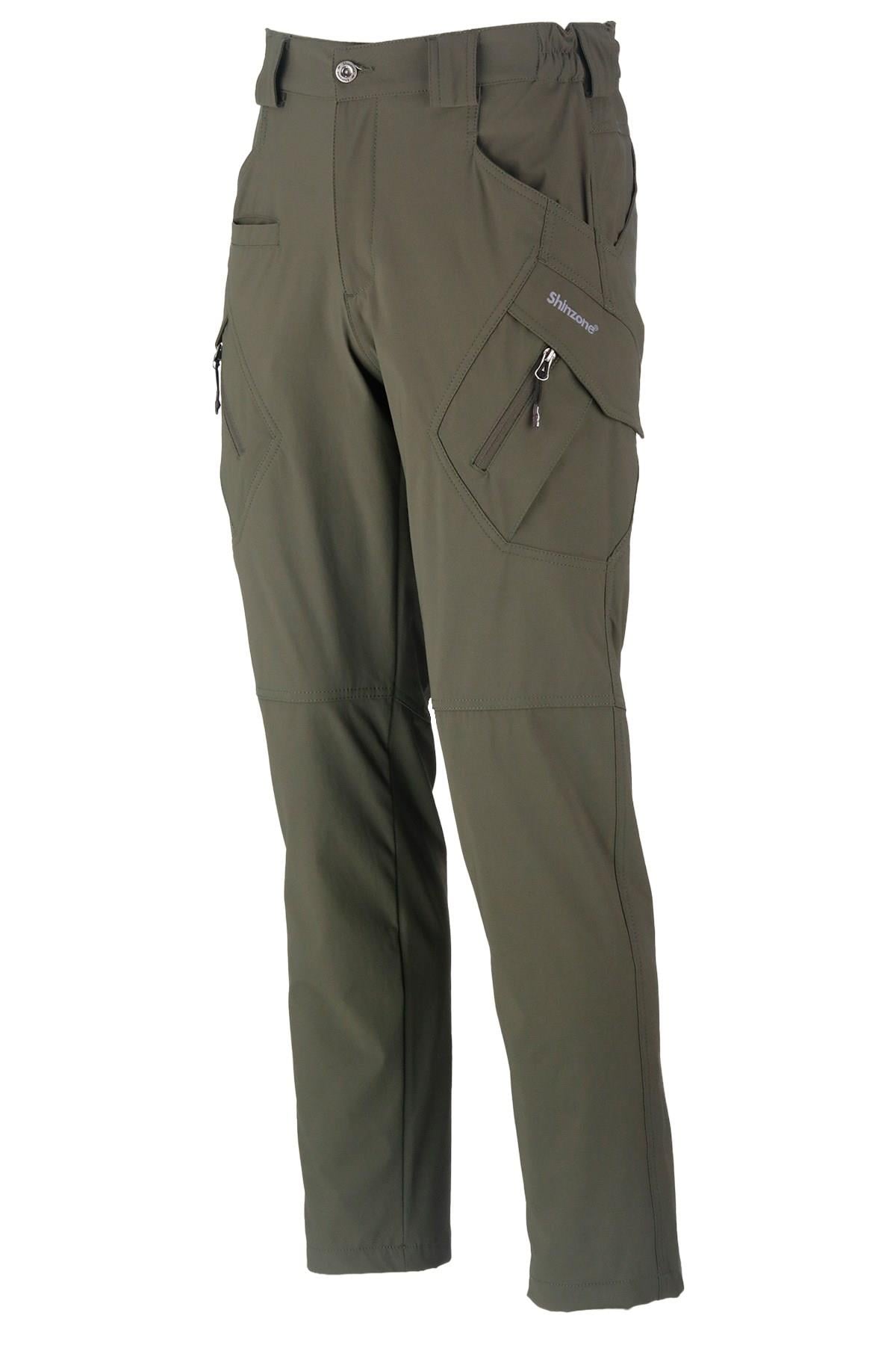 PantolonShinzoneErkek Fit Cepli Taktik Haki Pantolon