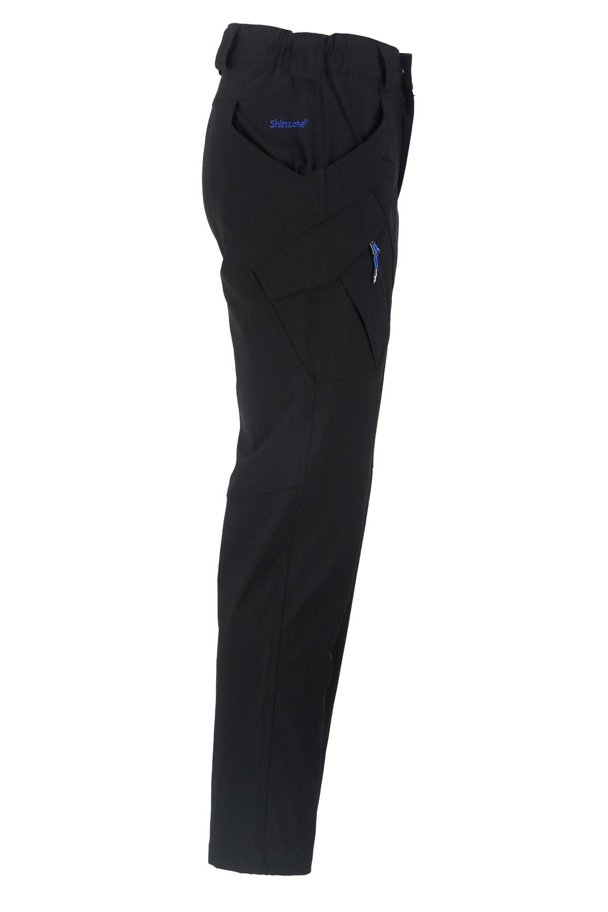 PantolonShinzoneErkek Fit Cepli Taktik Siyah Pantolon
